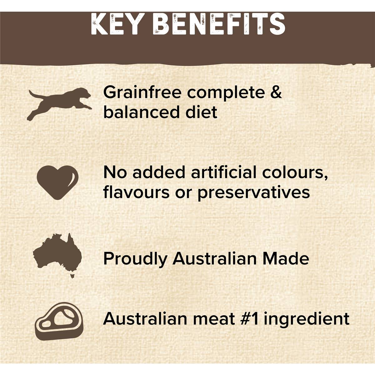 Natures Goodness Grain Free Adult Dry Dog Food Chicken, Lamb & Garden Veges 3kg Woolworths