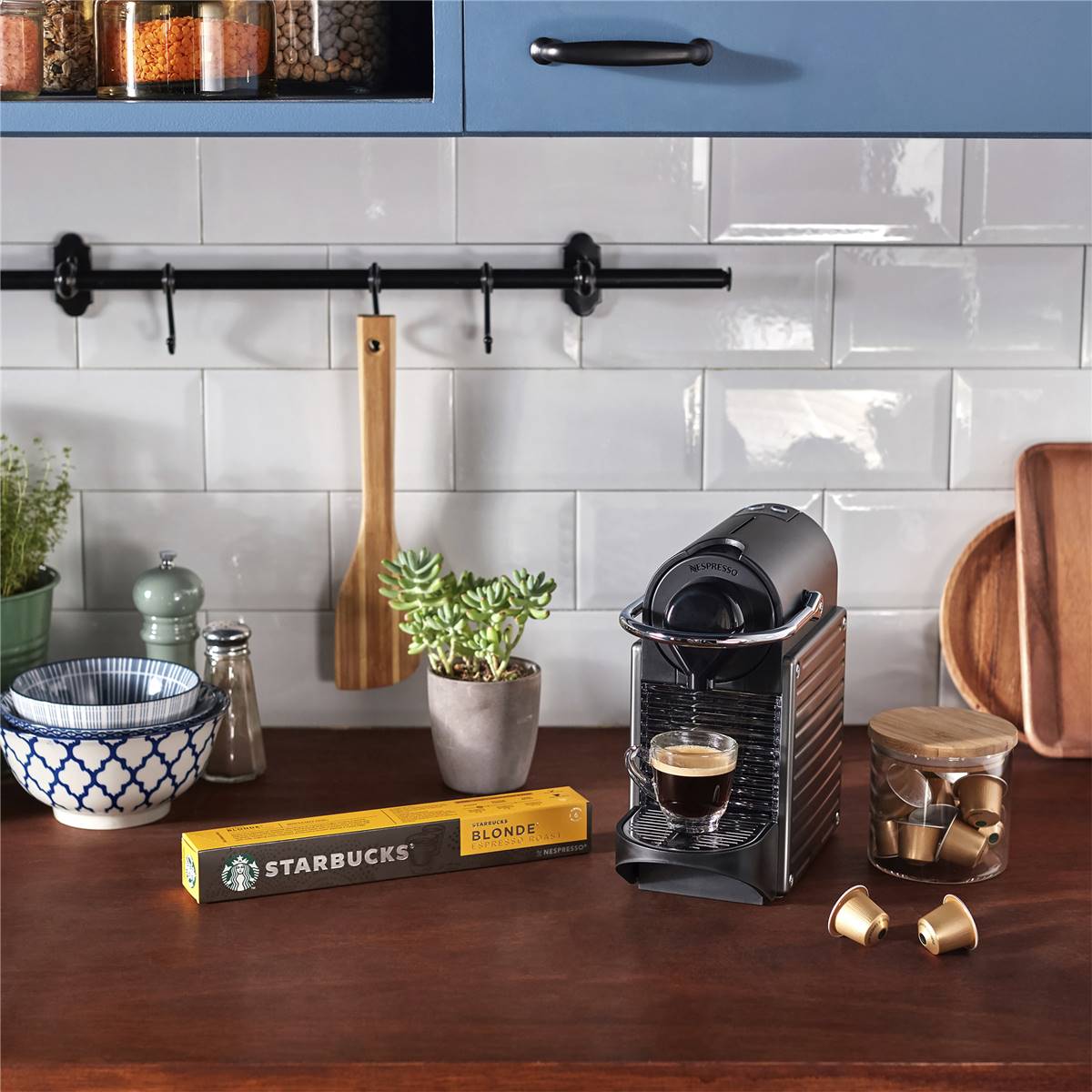 Starbucks By Nespresso Blonde Espresso Roast Coffee Pods Capsules 10