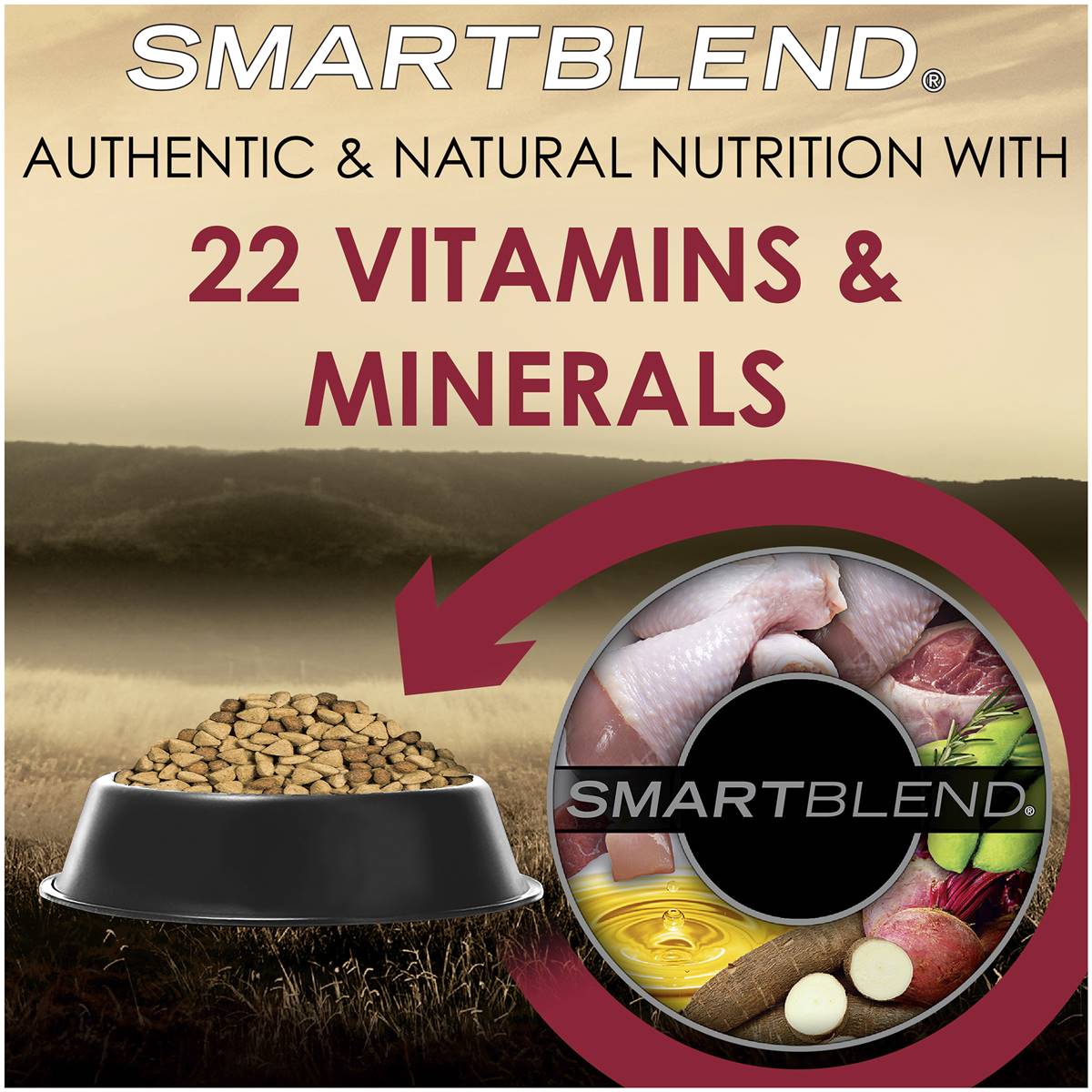 Supercoat Adult True Origin Grain Free Chicken Dry Dog Food 2.5kg