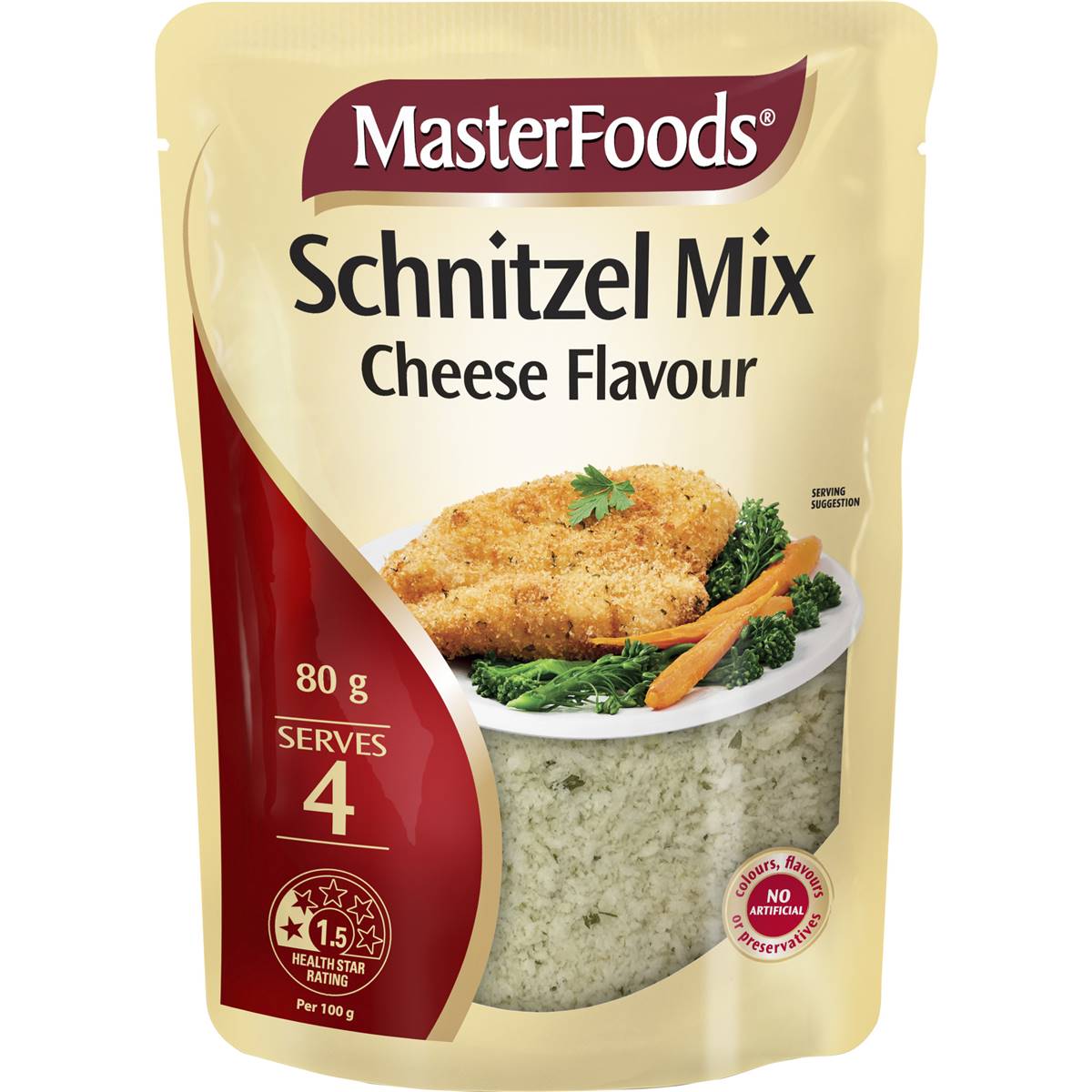 Masterfoods Schnitzel Mix Cheese Flavour