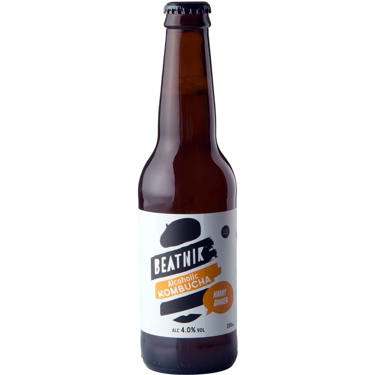 Beatnik Alcoholic Kombucha Ginger