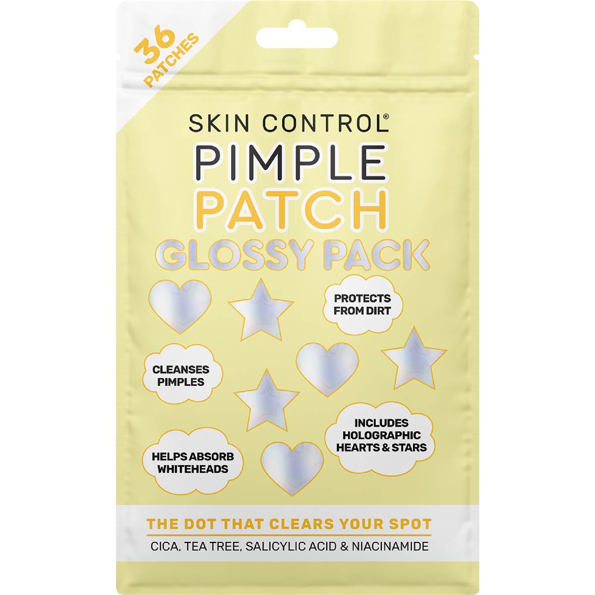 Skin Control Pimple Patch Glossy 36 pack
