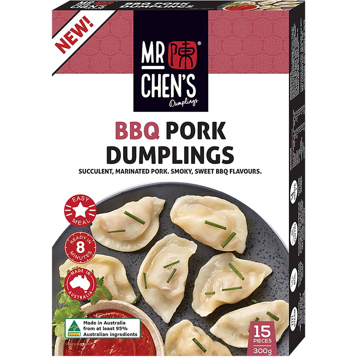 Mr Chen's Bbq Pork Dumplings 300g Woolworths