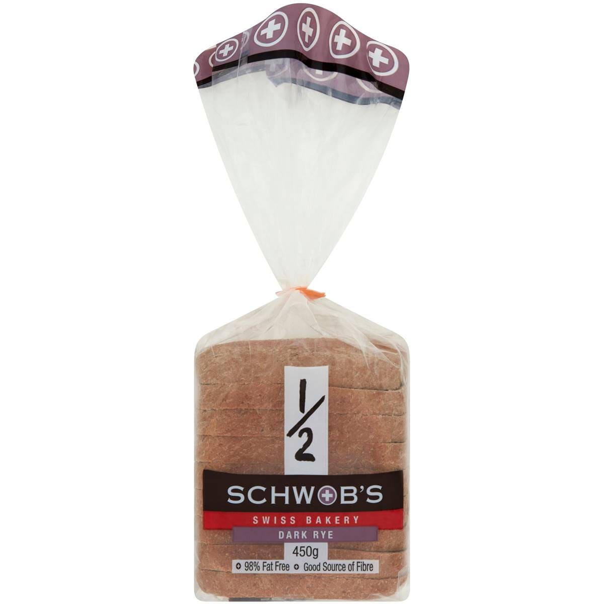 Schwob's Half Loaf Dark Rye 450g Woolworths