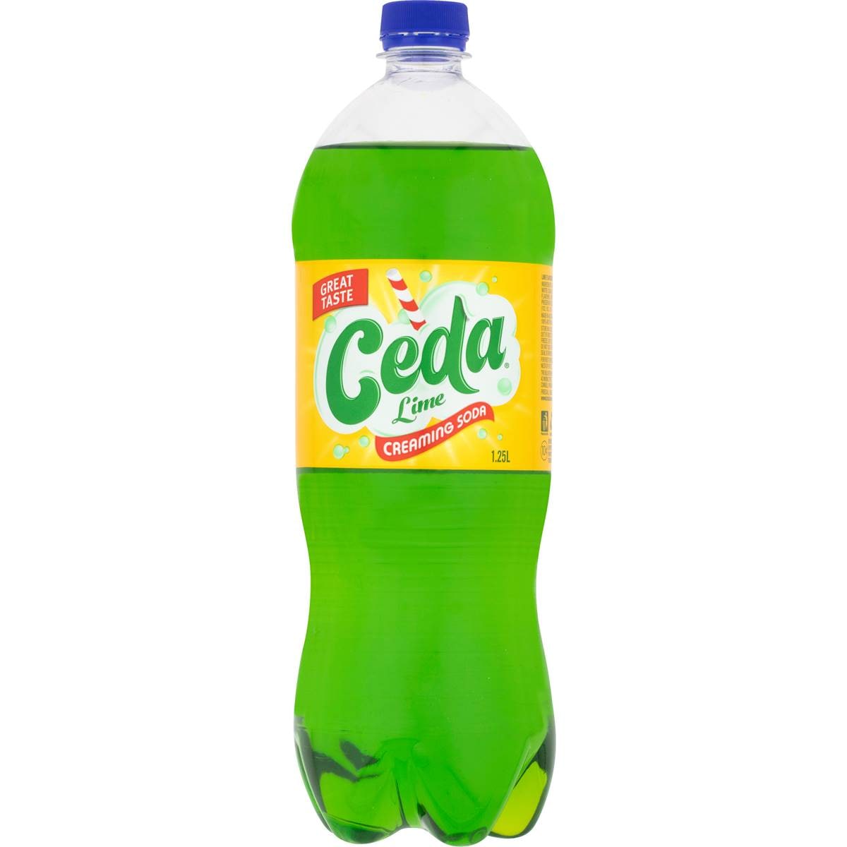 Ceda Lime Creaming Soda 1.25l Woolworths