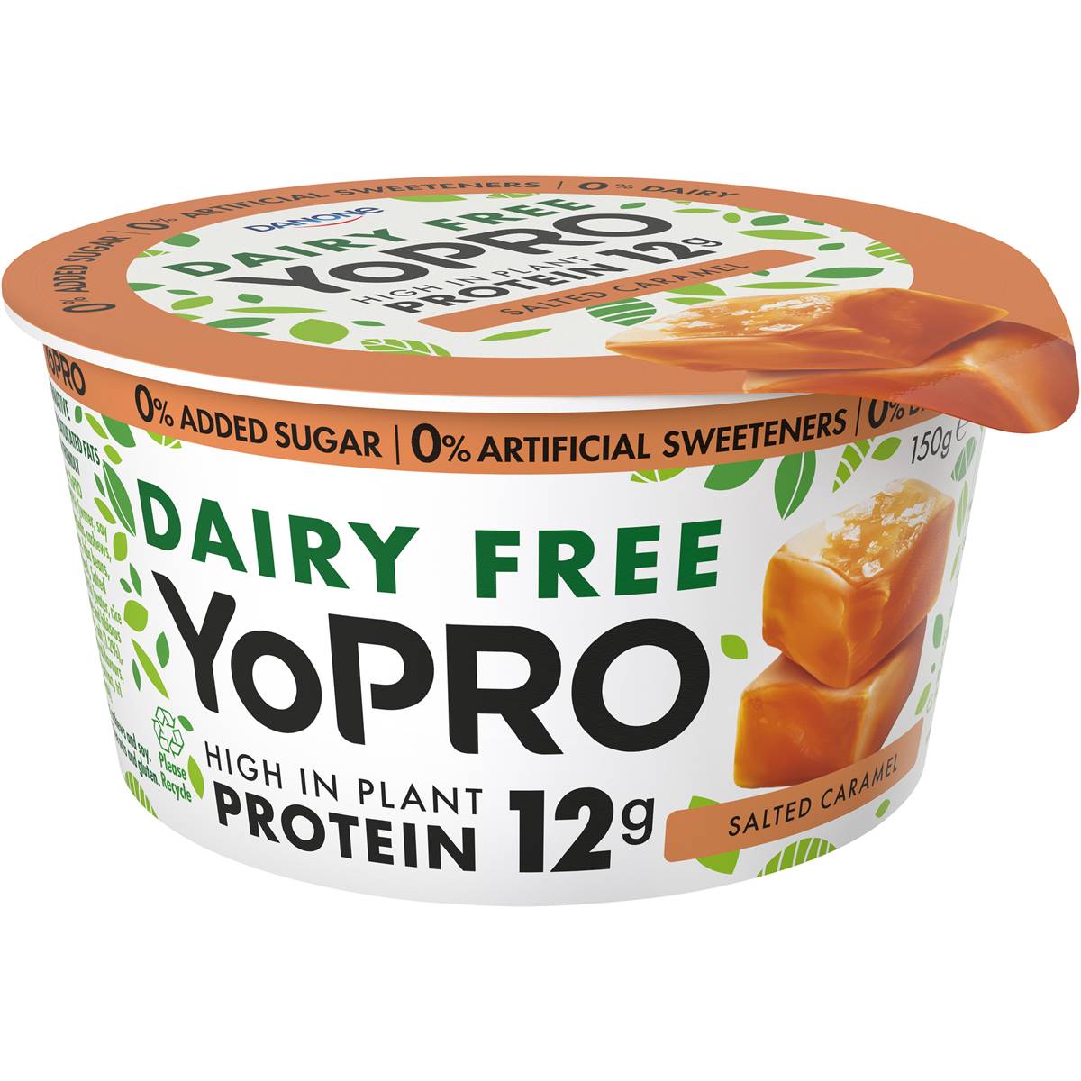 Danone Yopro Dairy Free Salted Caramel 150g Woolworths