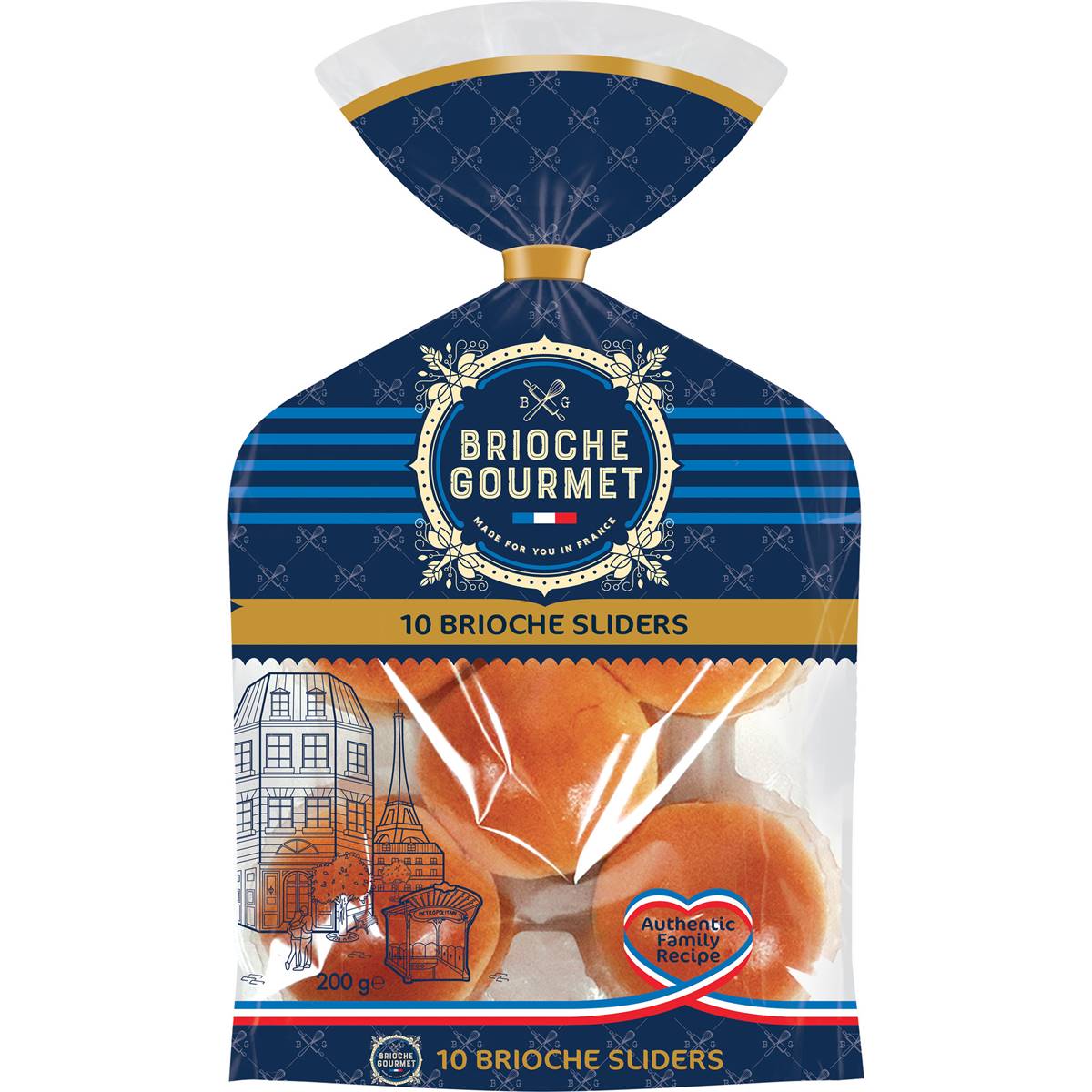 Brioche Gourmet Sliders 10 pack