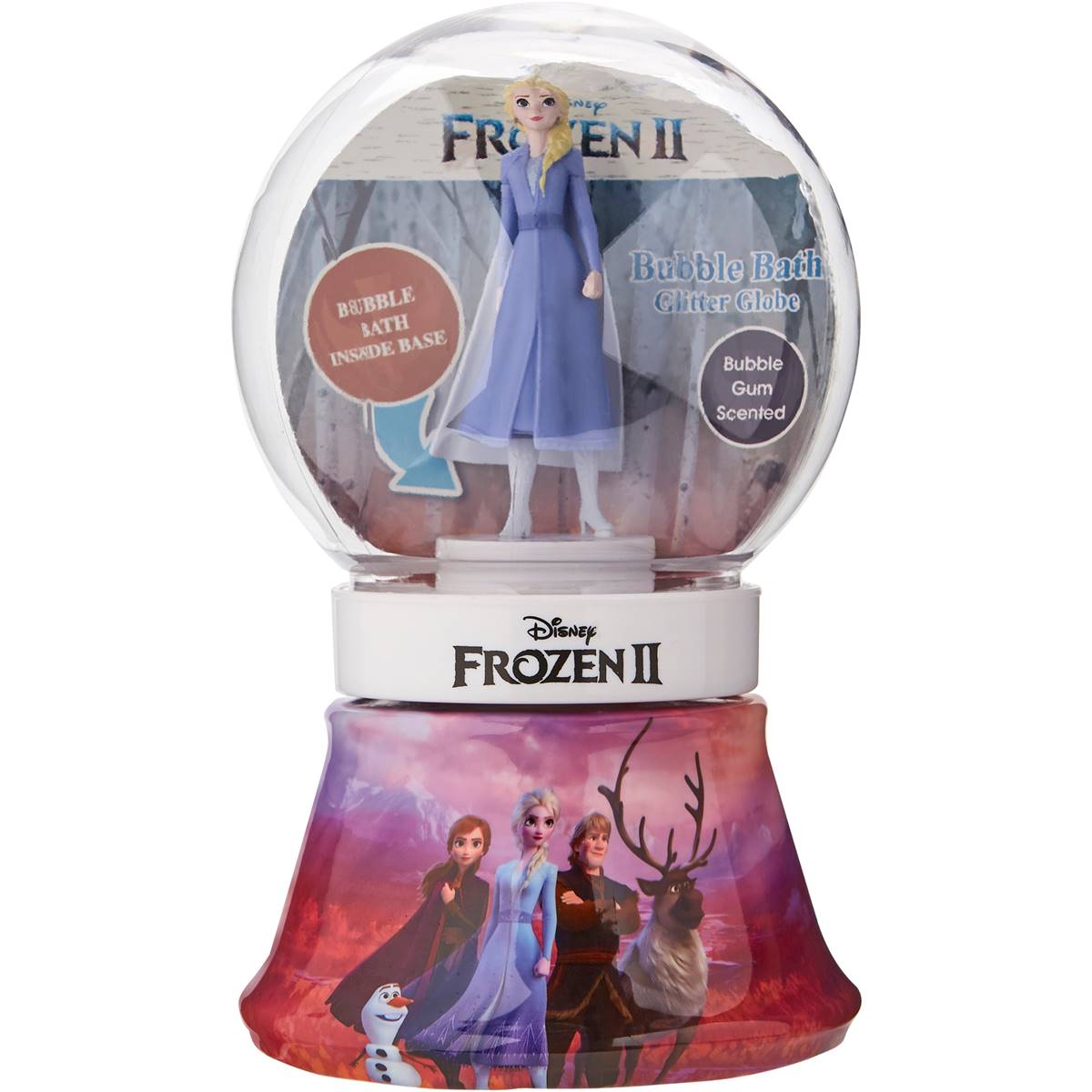 Frozen Snow Globe Bubble Bath Elsa 235ml | Woolworths