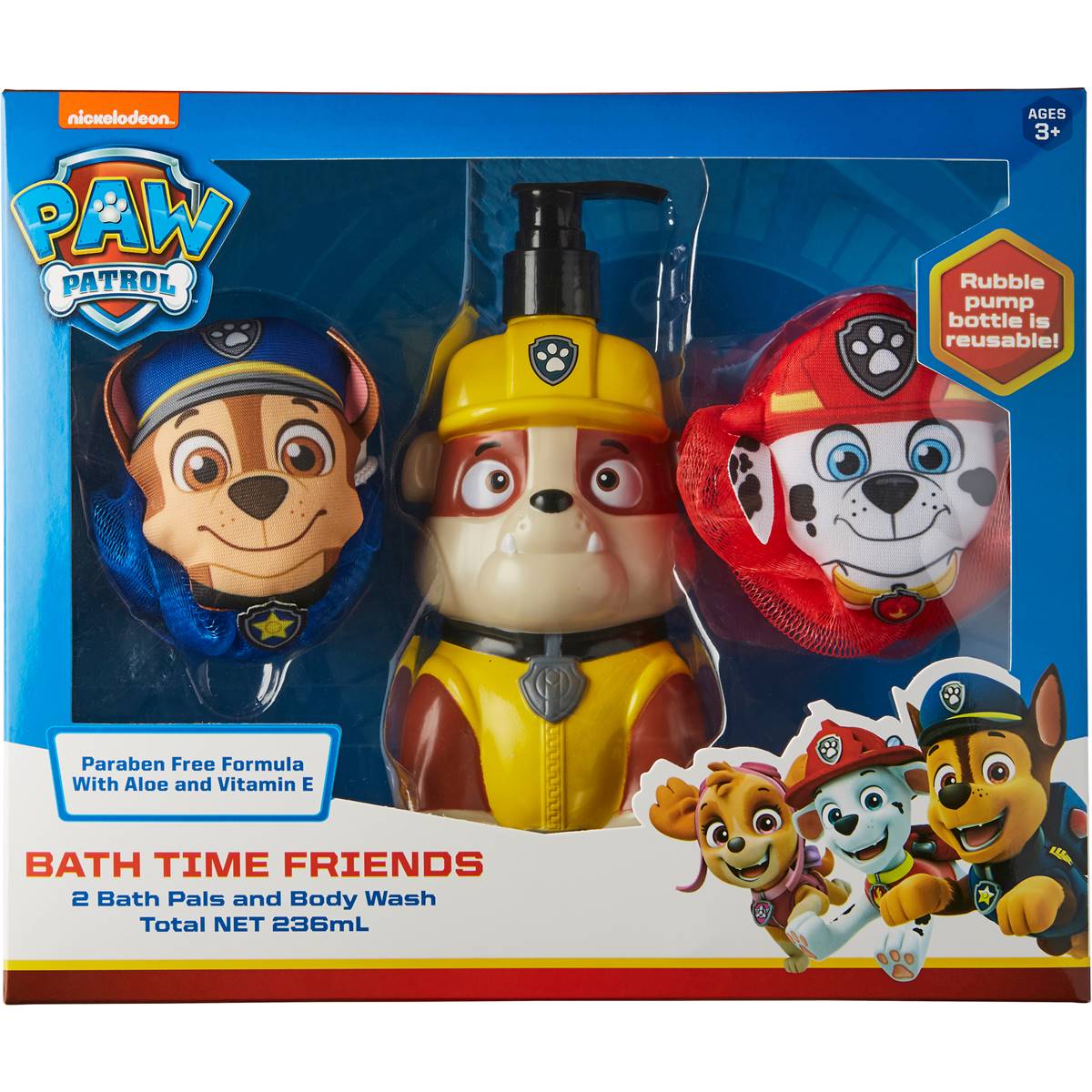 Paw patrol best sale bath set