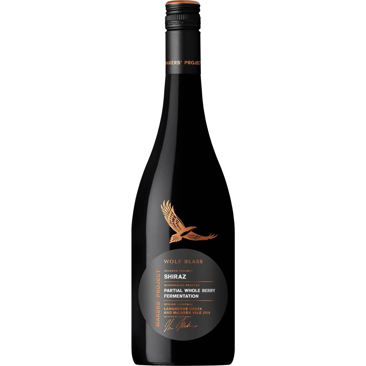Wolf Blass Maker's Project Reserve Shiraz