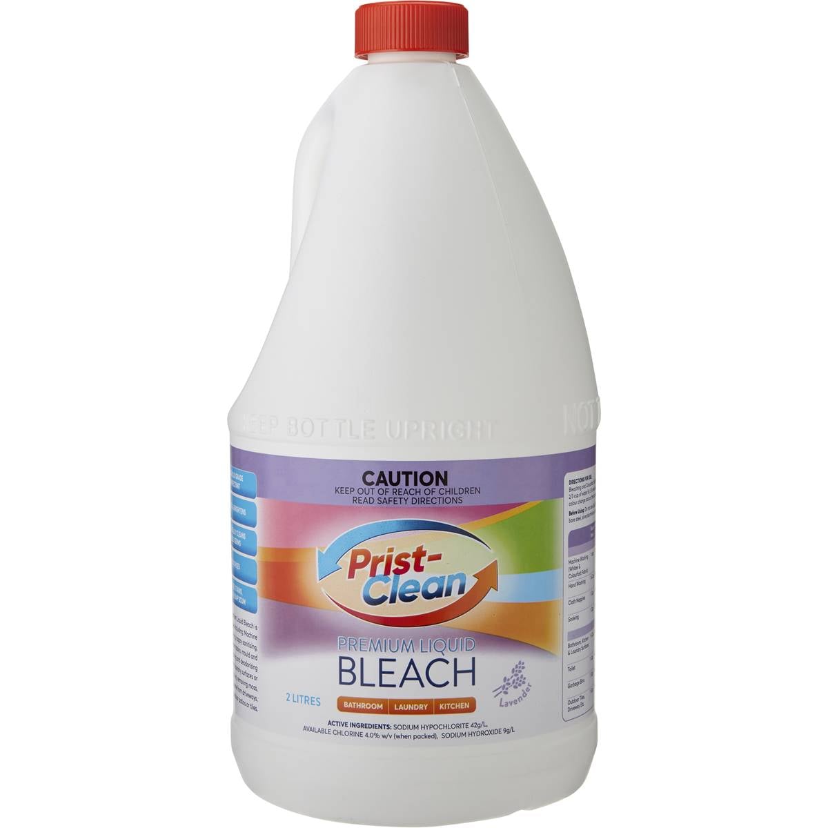 Pristclean White Bleach Lavender 2l Woolworths