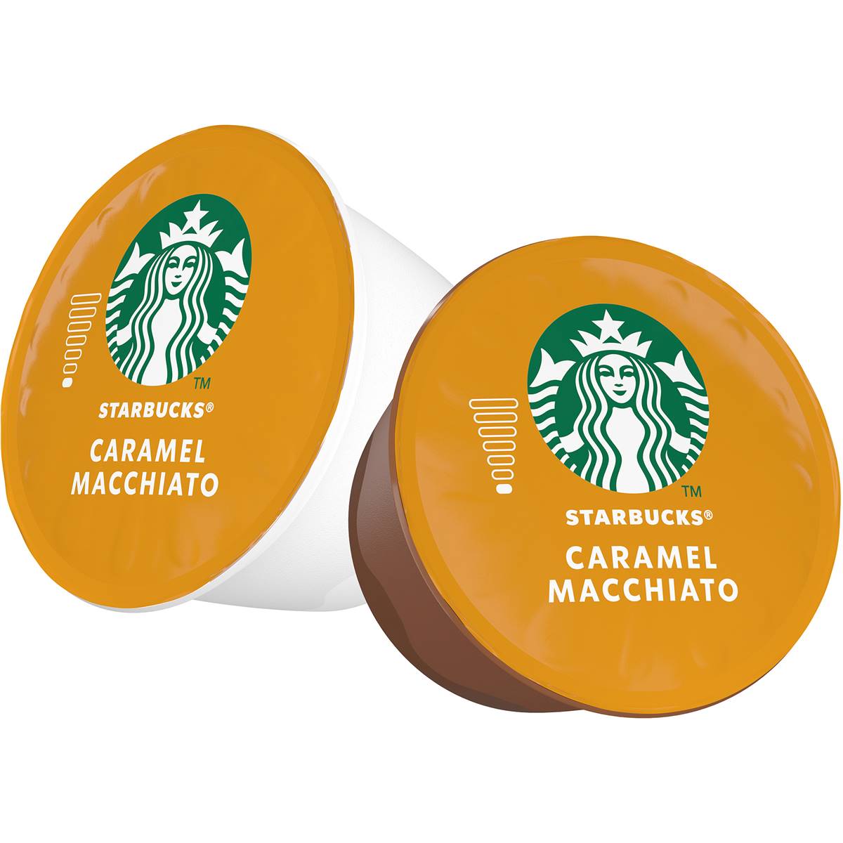Starbucks By Nescafe Dolce Gusto Caramel Macchiato Coffee Pods Capsules 12 Pack Woolworths