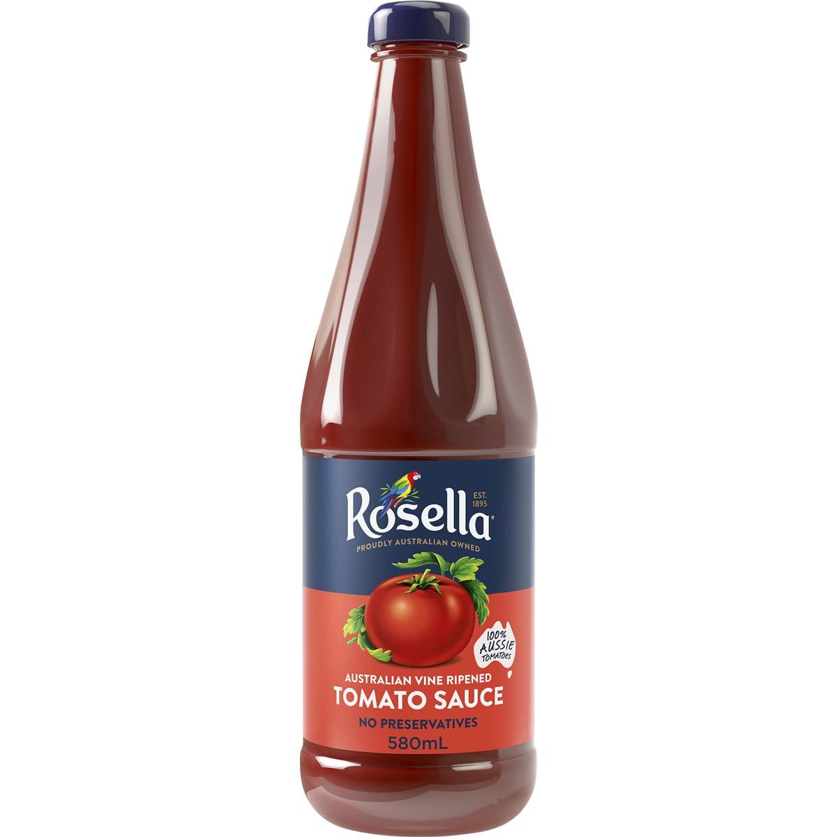 Rosella Tomato Sauce Glass 580ml Woolworths