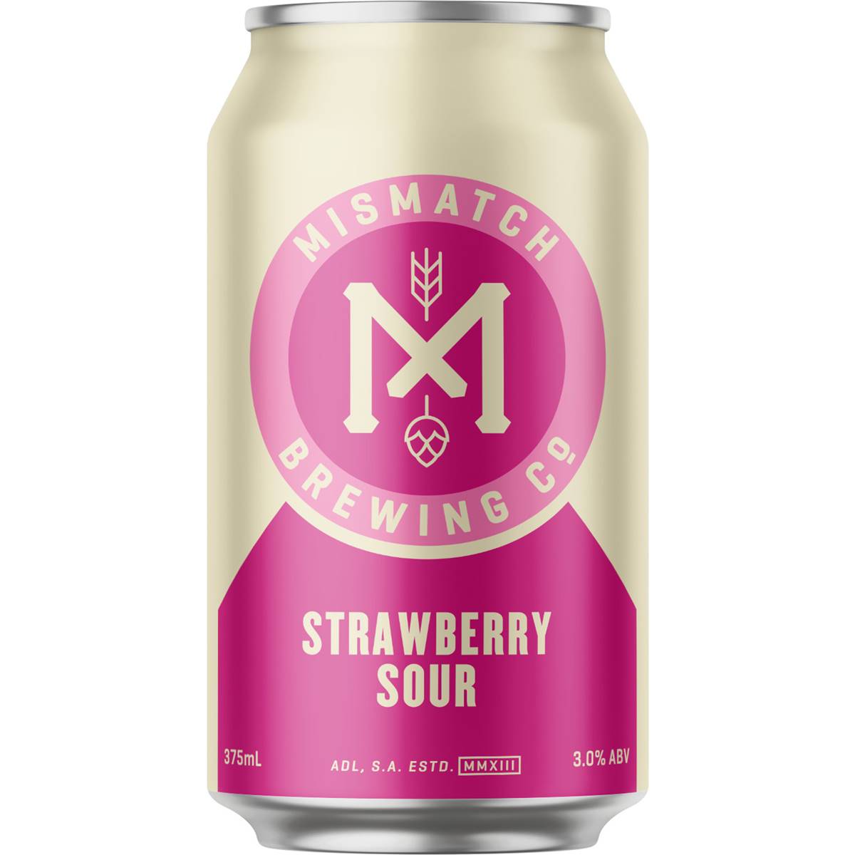 Mismatch Brewing Co Strawberry Berliner Weisse