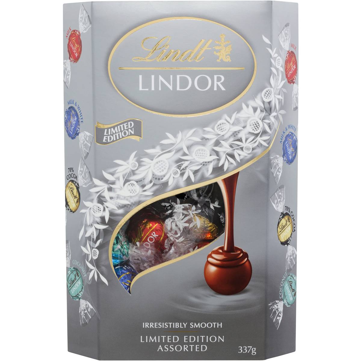 Lindt Lindor Limited Edition Assorted Cornet 337g | Woolworths