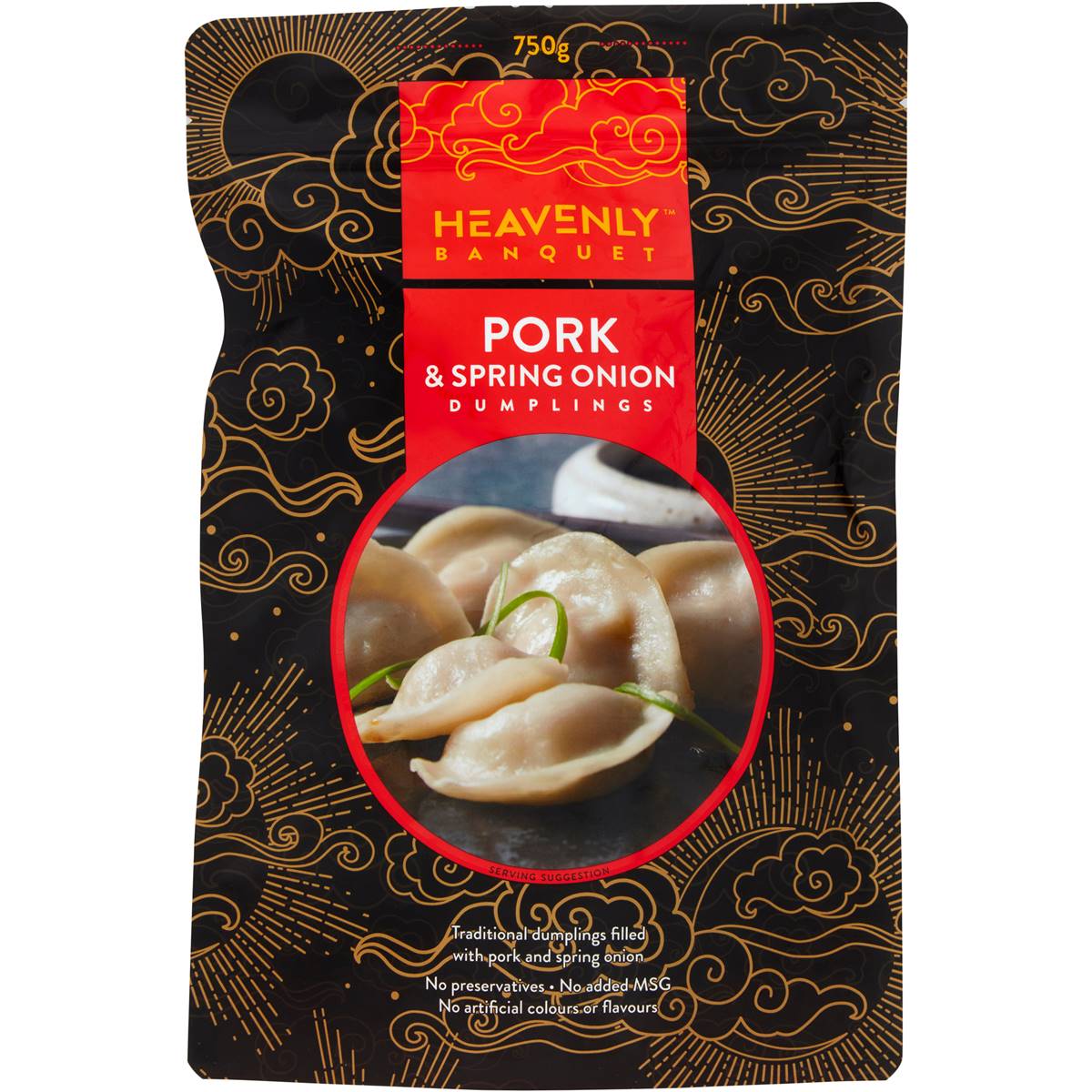 Heavenly Banquet Pork & Spring Onion Dumpling 750g Woolworths