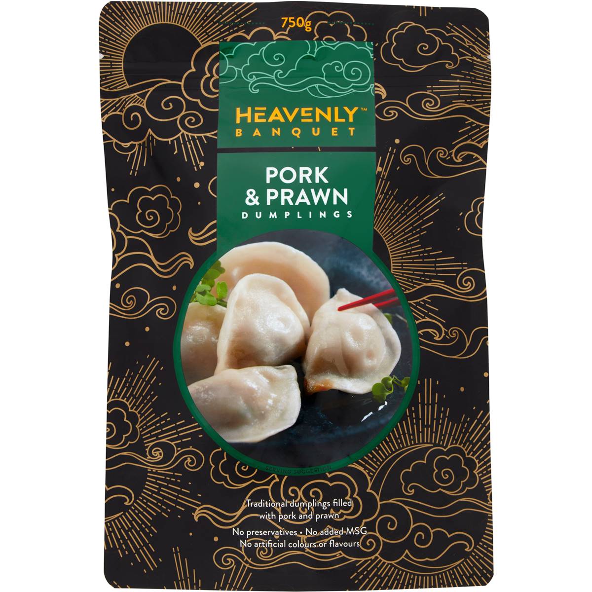 Heavenly Banquet Pork & Prawn Dumplings 750g Woolworths