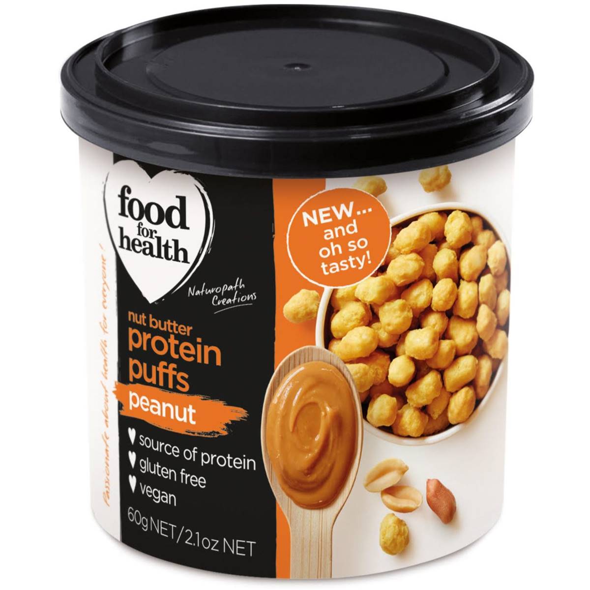 Food For Health Peanut Butter Protein Puffs 60g Woolworths