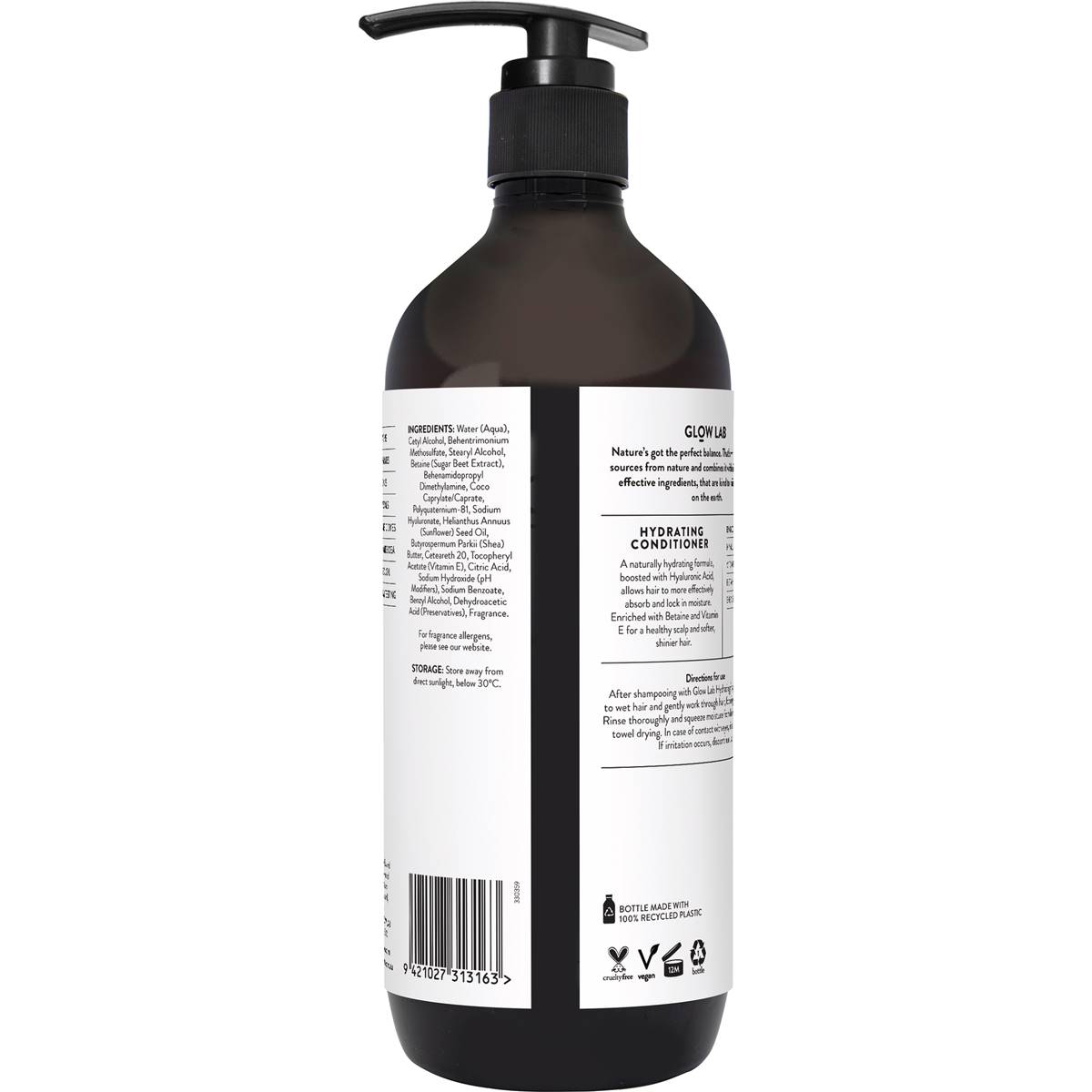 Glow Lab Hydrating Conditioner 600ml Woolworths