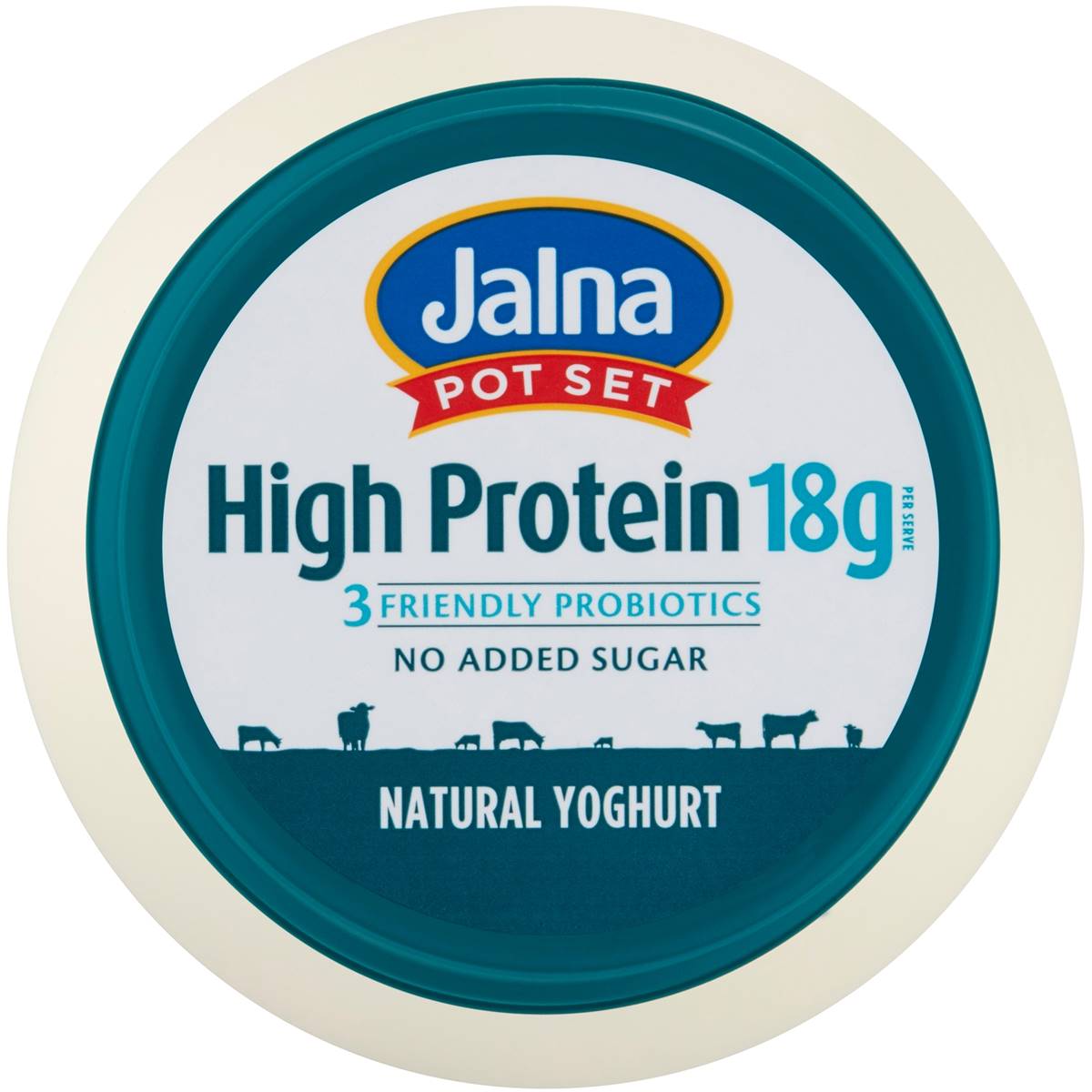 Jalna High Protein Yoghurt Natural 1kg Woolworths