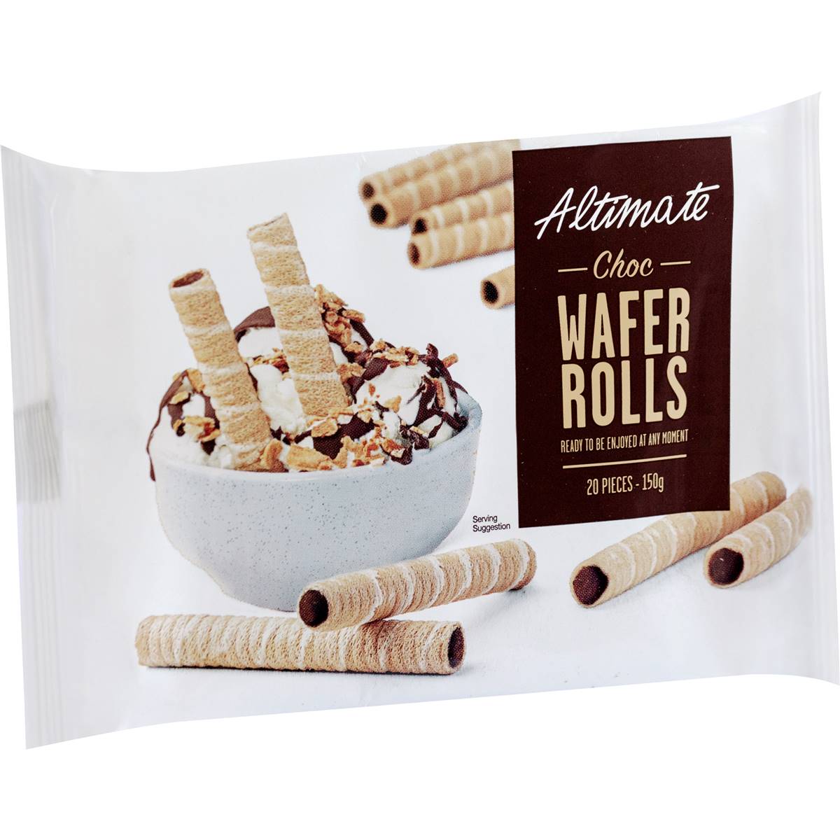 Altimate Chocolate Wafer Rolls 20 Pack | Woolworths