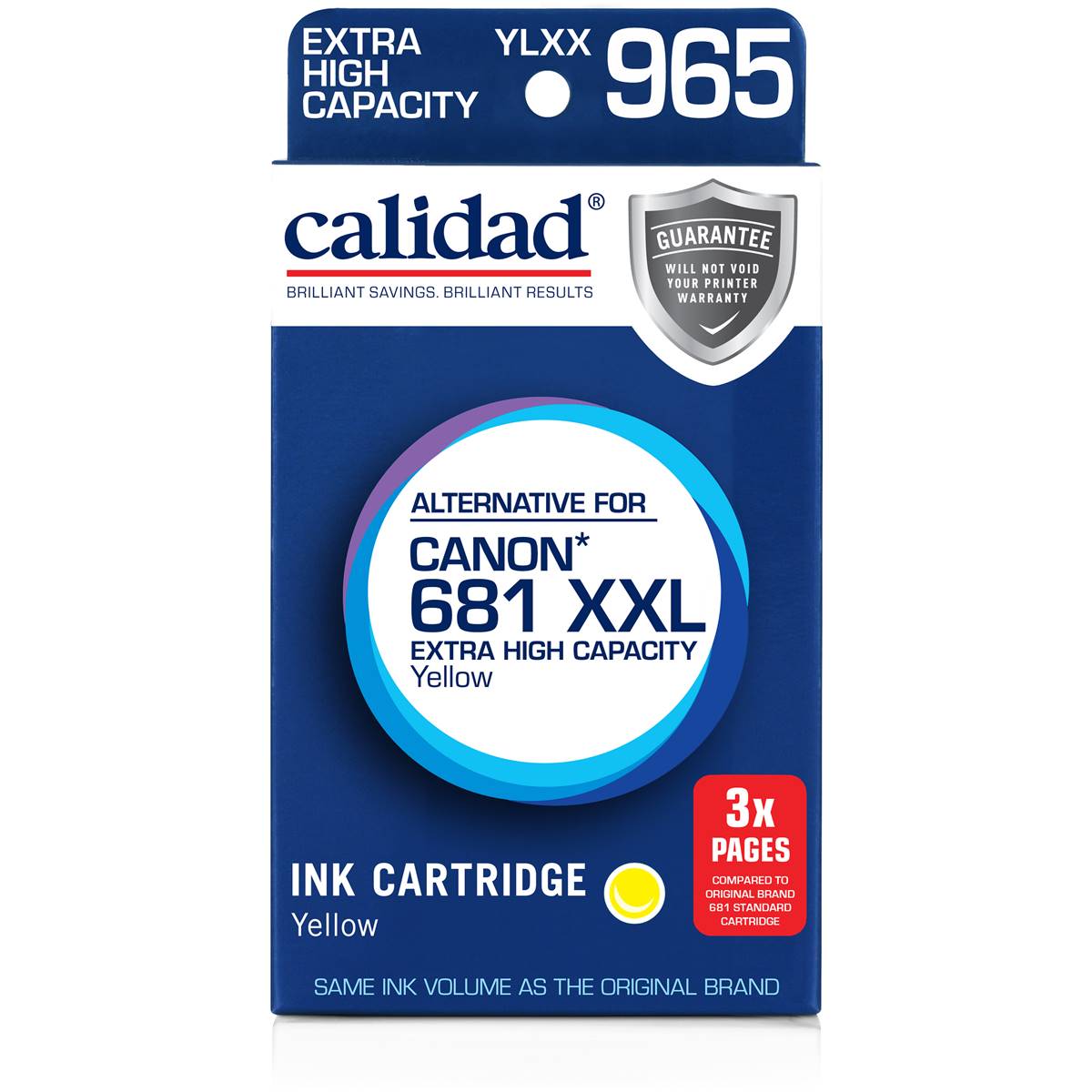 Calidad Canon 681yellow Xxl 