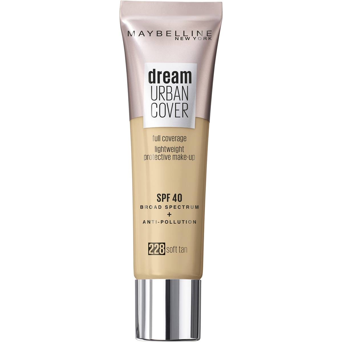 Maybelline Dream Urban Cover Liquid Foundation Soft Tan 30ml Woolworths