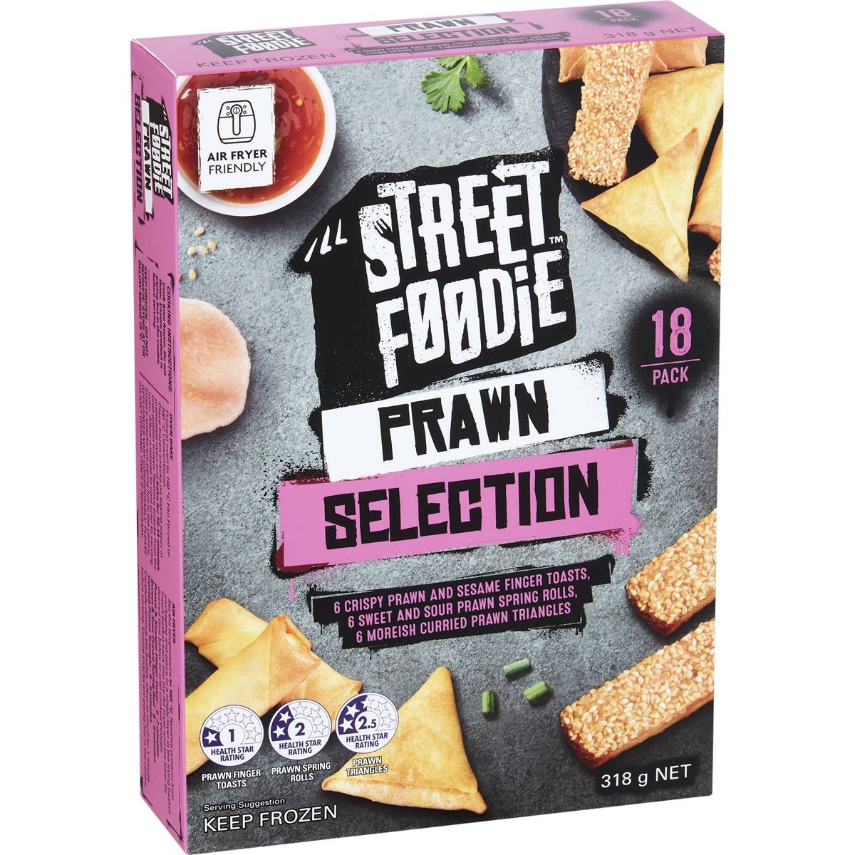 Street Foodie Prawn Selection 318g