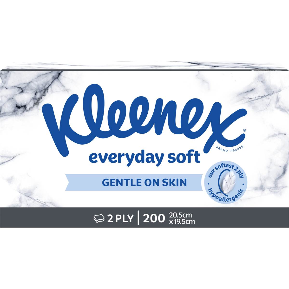 Kleenex Everyday 2 Ply Facial Tissues 200 Pack Woolworths