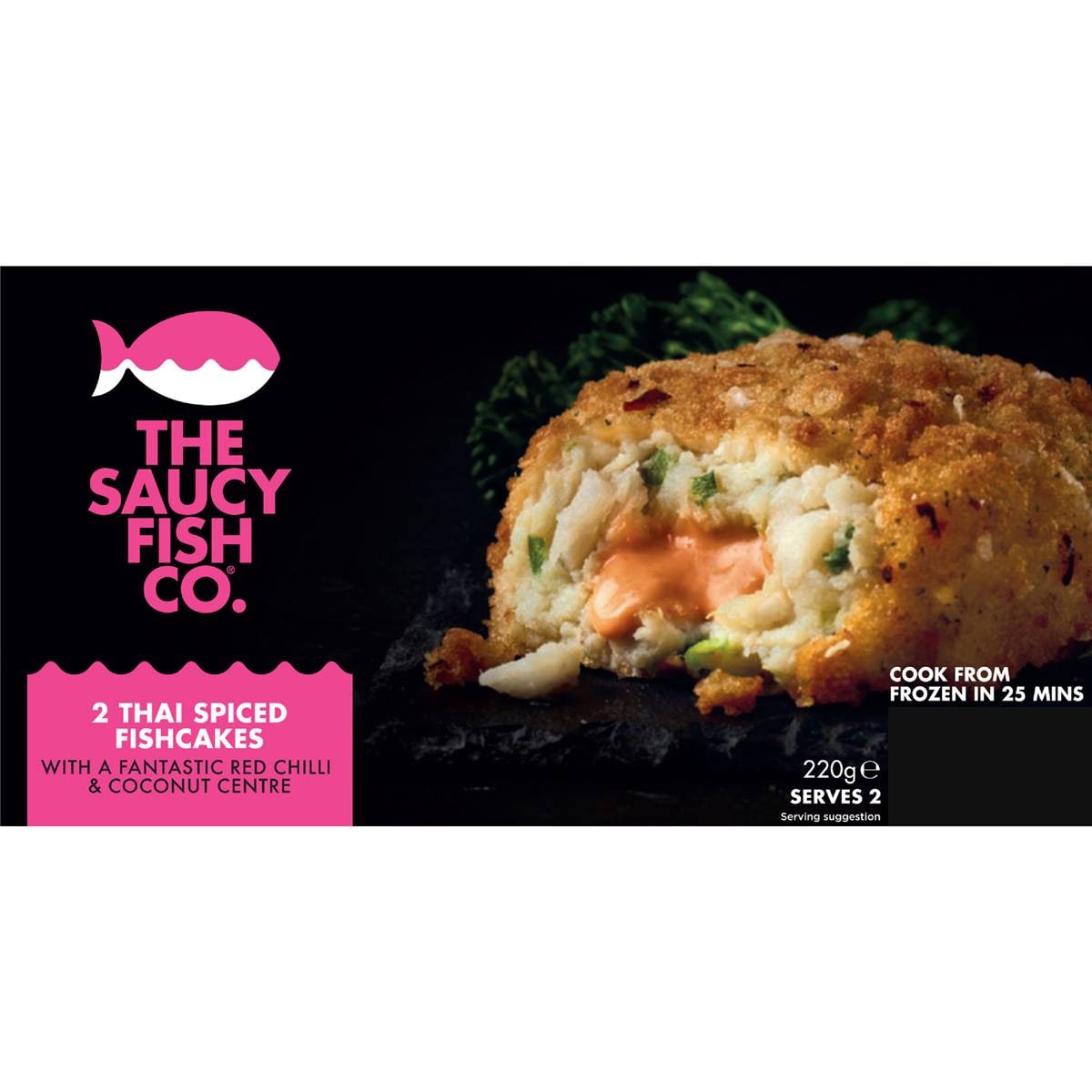 The Saucy Fish Co. Thai Spiced Fish Cakes 220g Woolworths