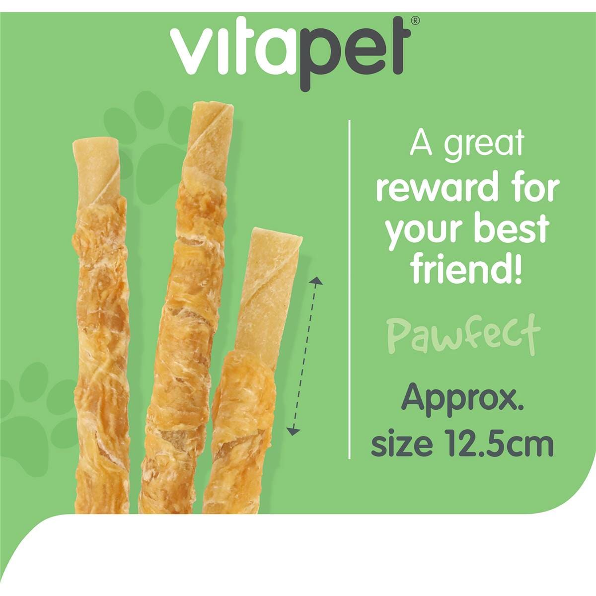 Vitapet Chewz Chicken Wrapped Rawhide Dog Food 18 Pack Woolworths