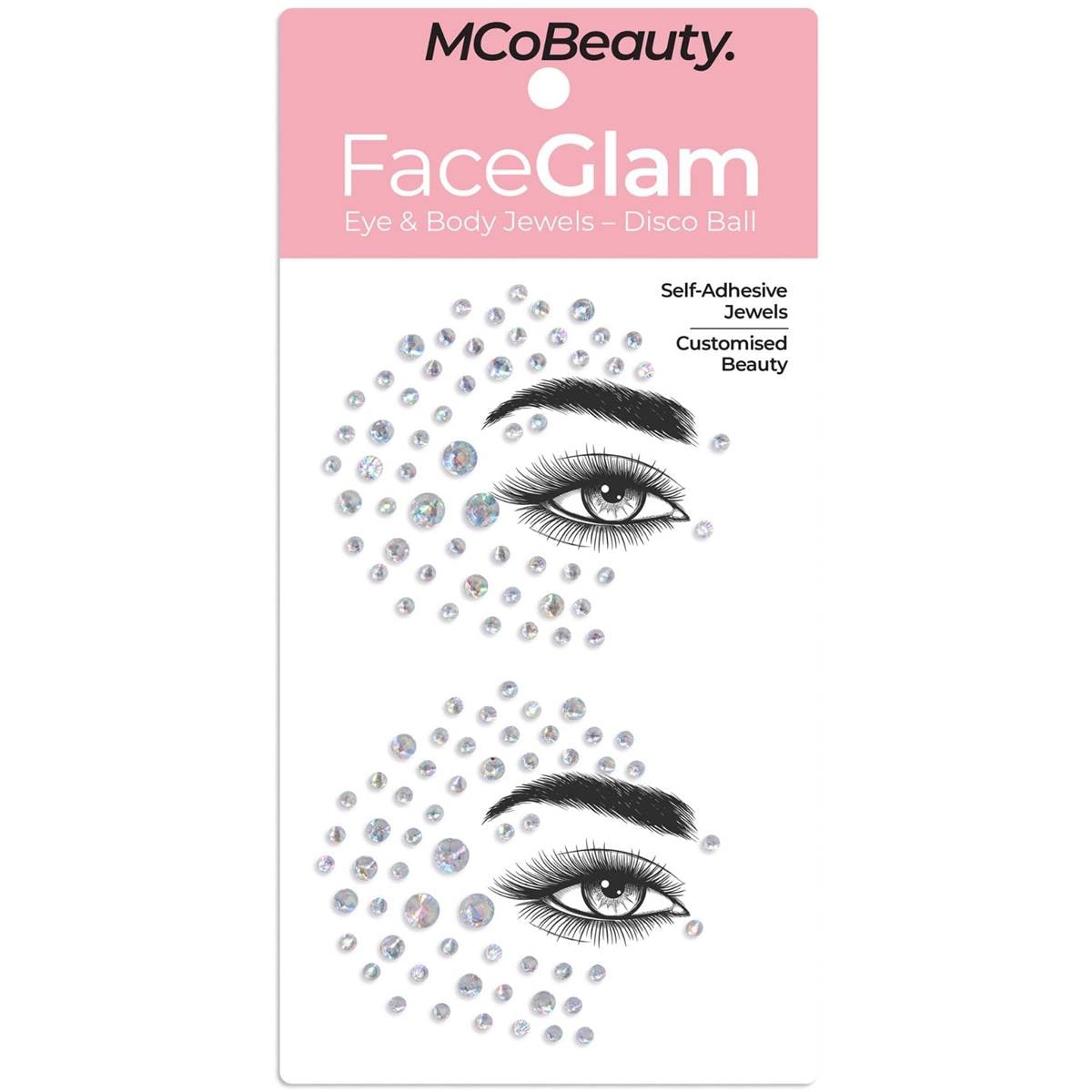 Mcobeauty Face Glam Eye & Body Jewels Each Woolworths
