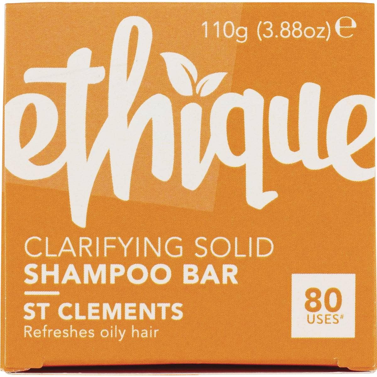Ethique Solid Shampoo Bar St Clements Oily Hair 110g Woolworths