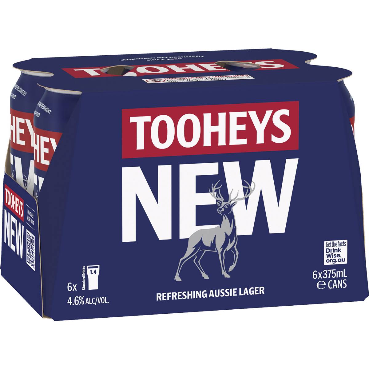 Tooheys New Lager Cans
