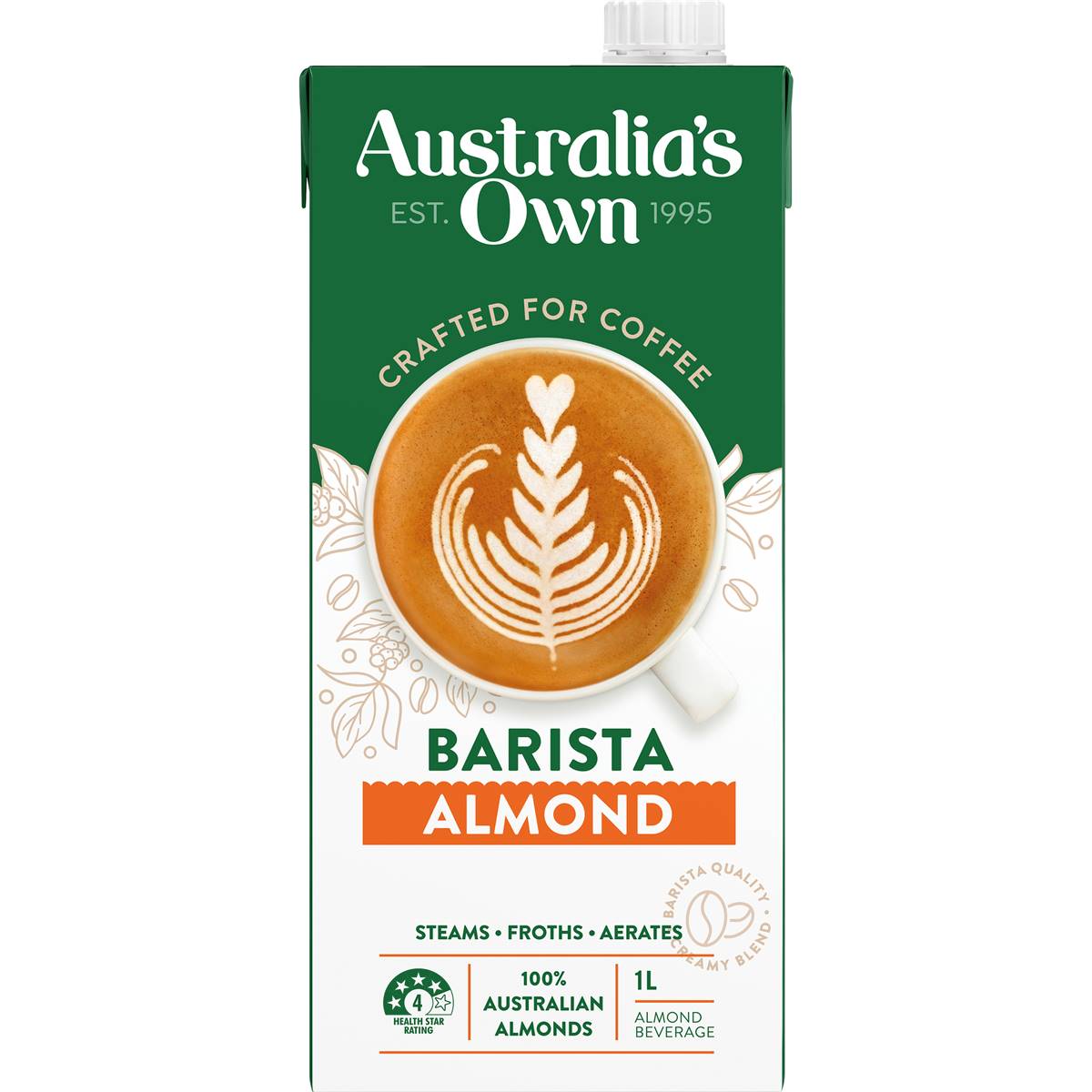 Australia's Own Barista Almond 1l Woolworths