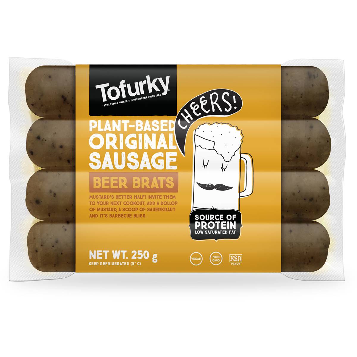 Tofurky Tofurky Beer Brat Sausages 250g Woolworths