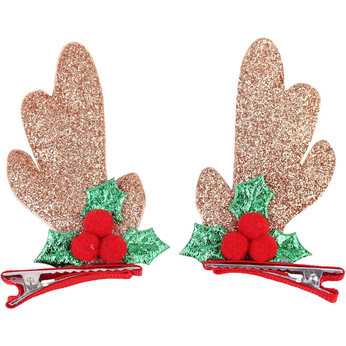 Christmas Antler Clips