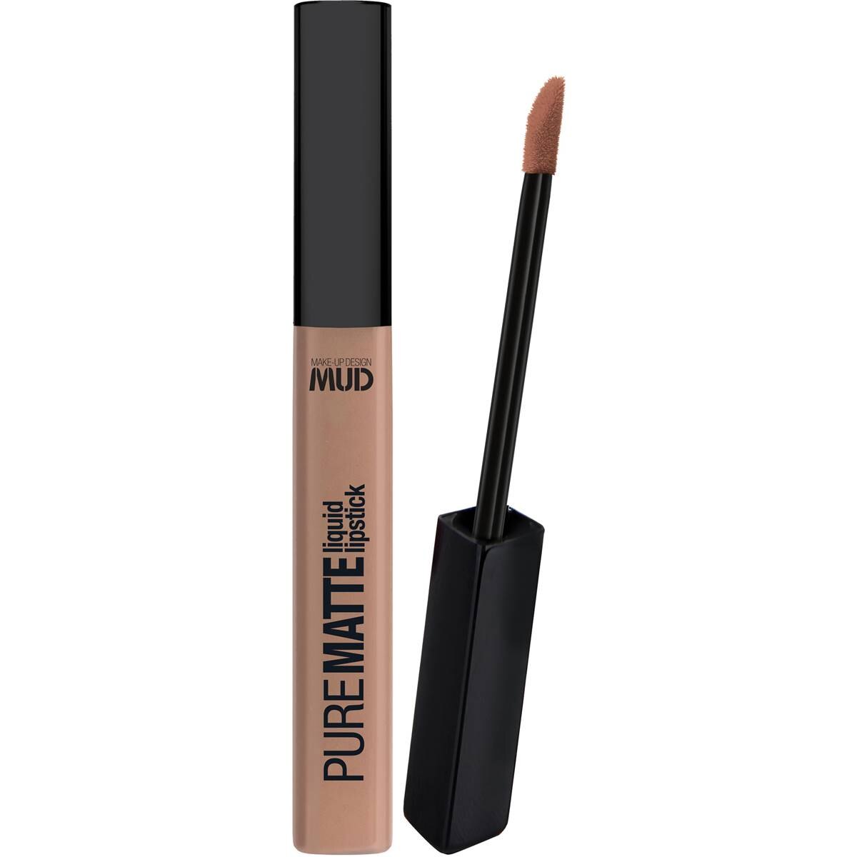 Mud Pure Matte Liquid Lipstick Nude Kiss