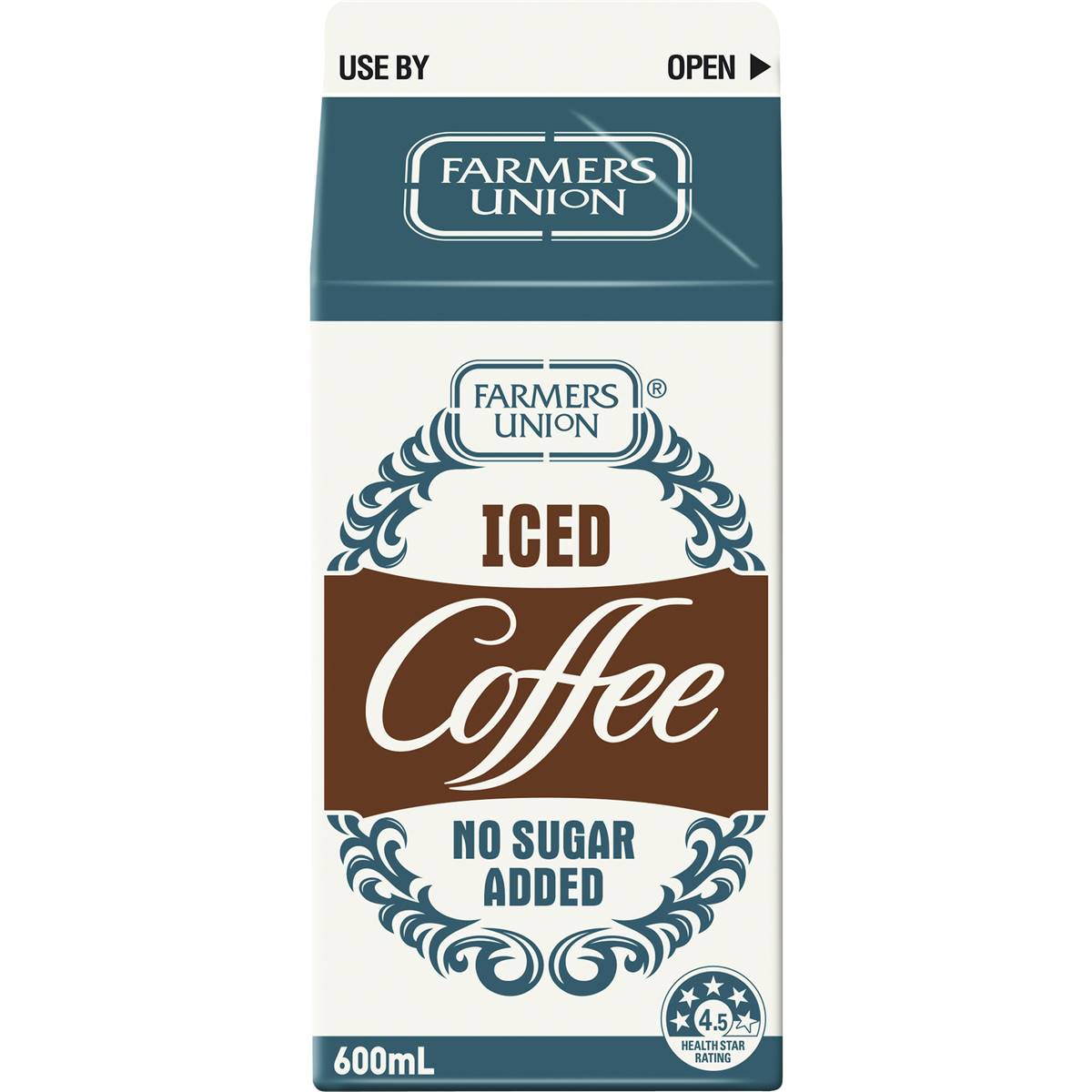 Farmers Union No Sugar Added Iced Coffee 600ml | Woolworths