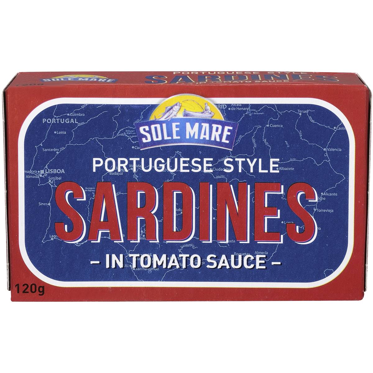 Sole Mare Portuguese Style Sardines In Tomato Sauce 120g Woolworths