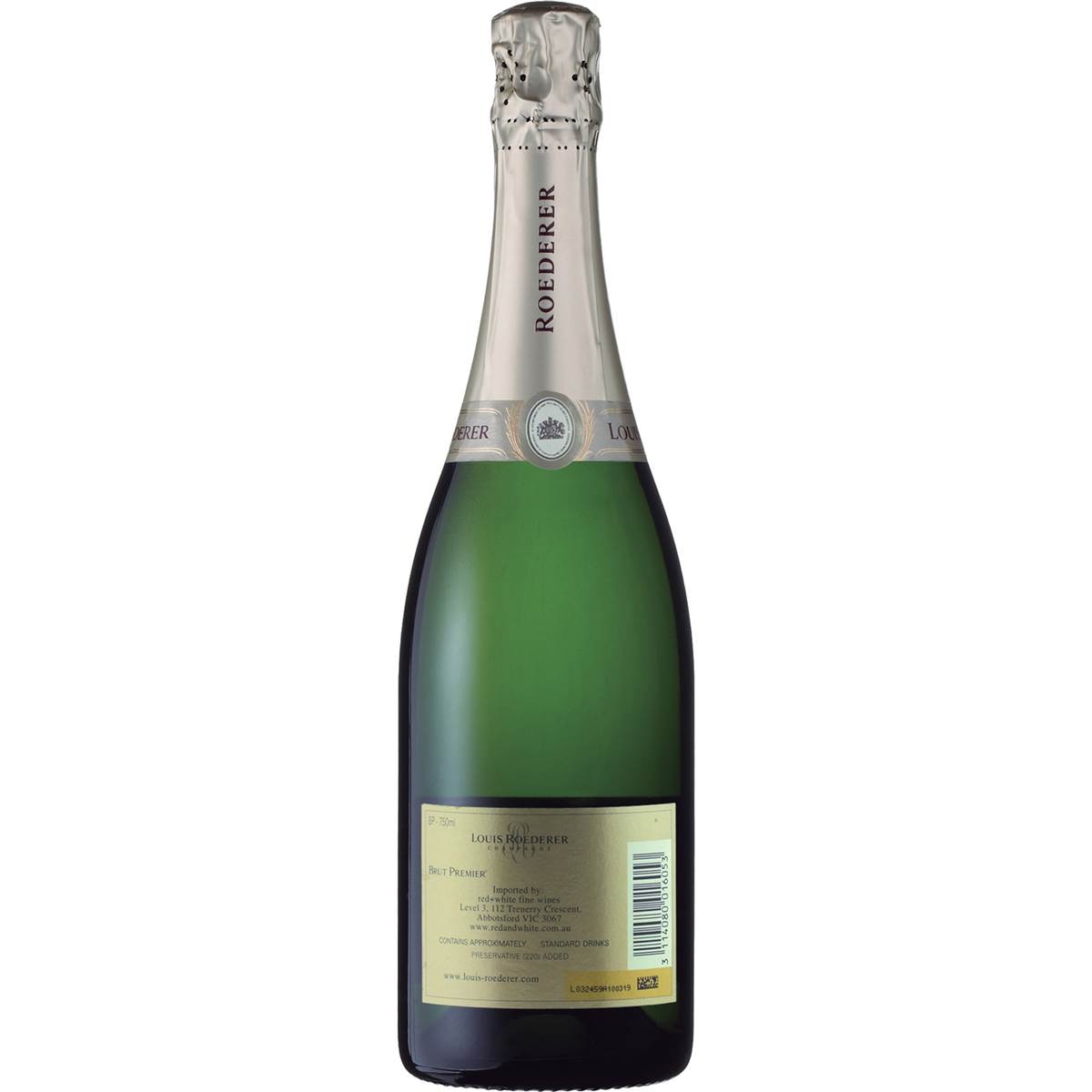 Louis Roederer Champagne Brut Premier 750ml | Woolworths