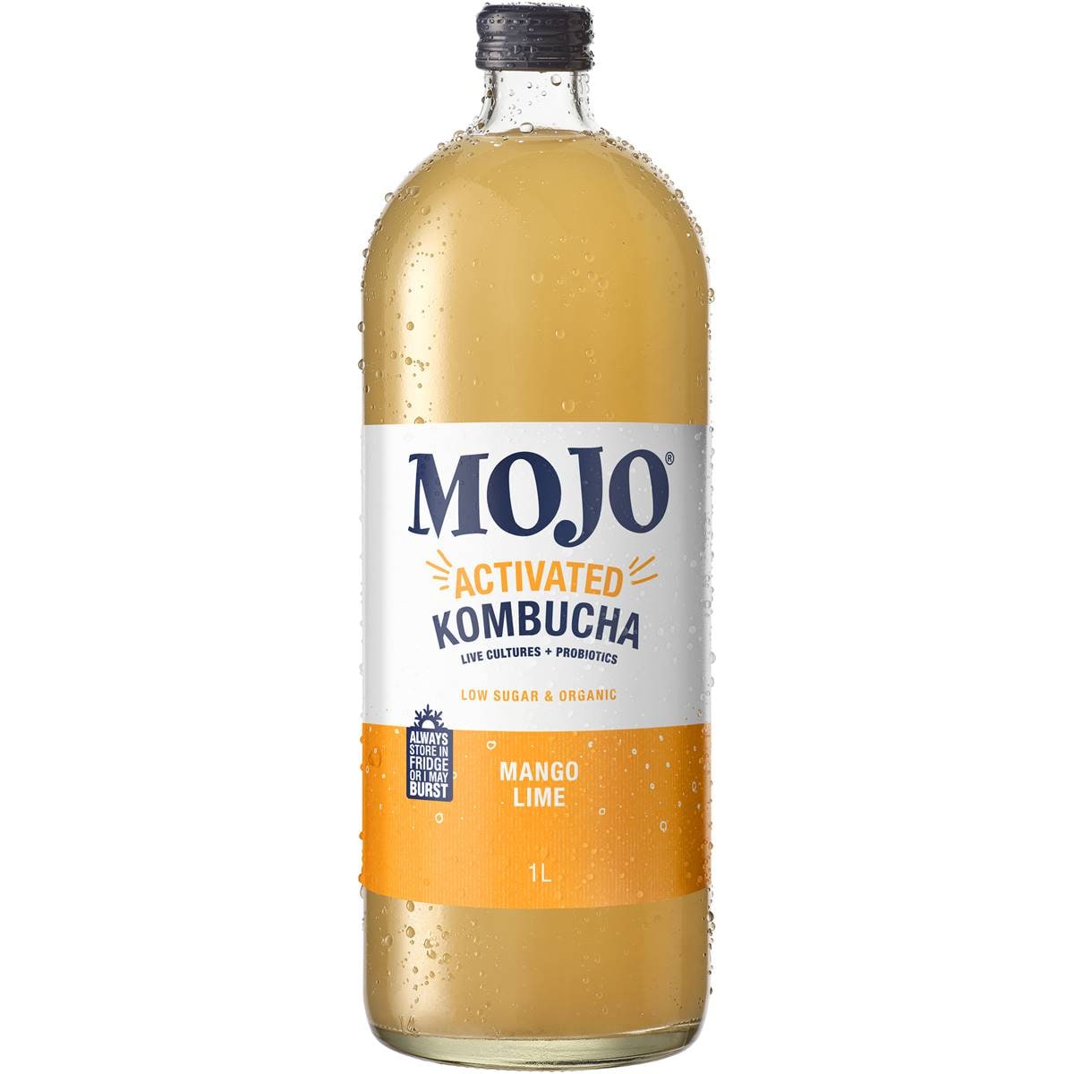 Mojo Kombucha Mango Lime 1l Woolworths
