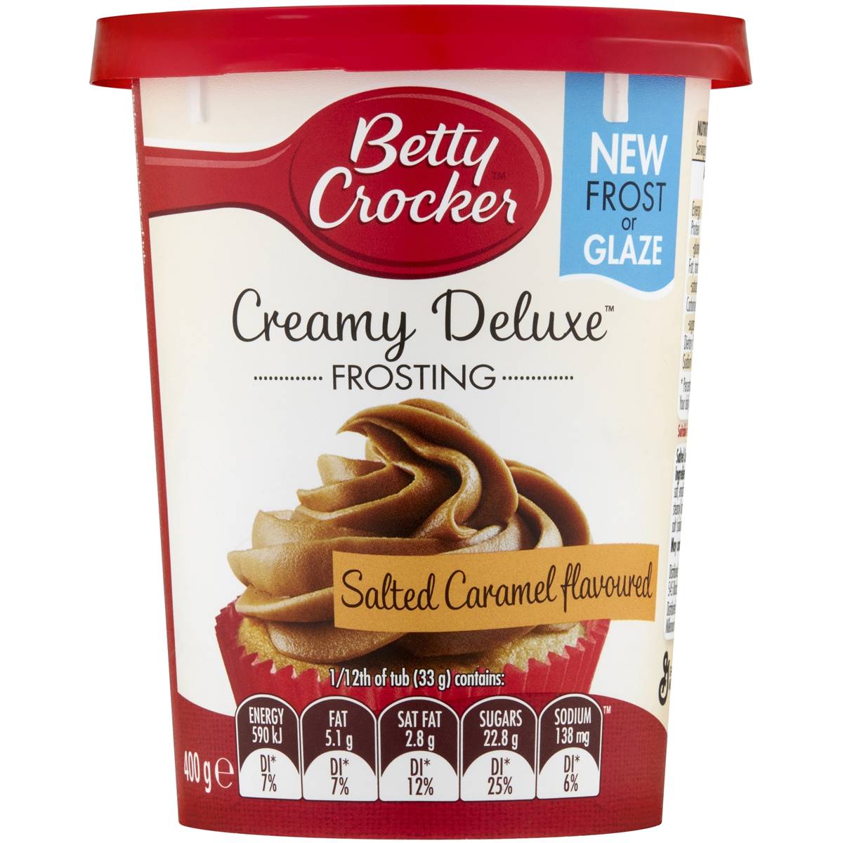 Betty crocker salted caramel frosting 400g woolworths