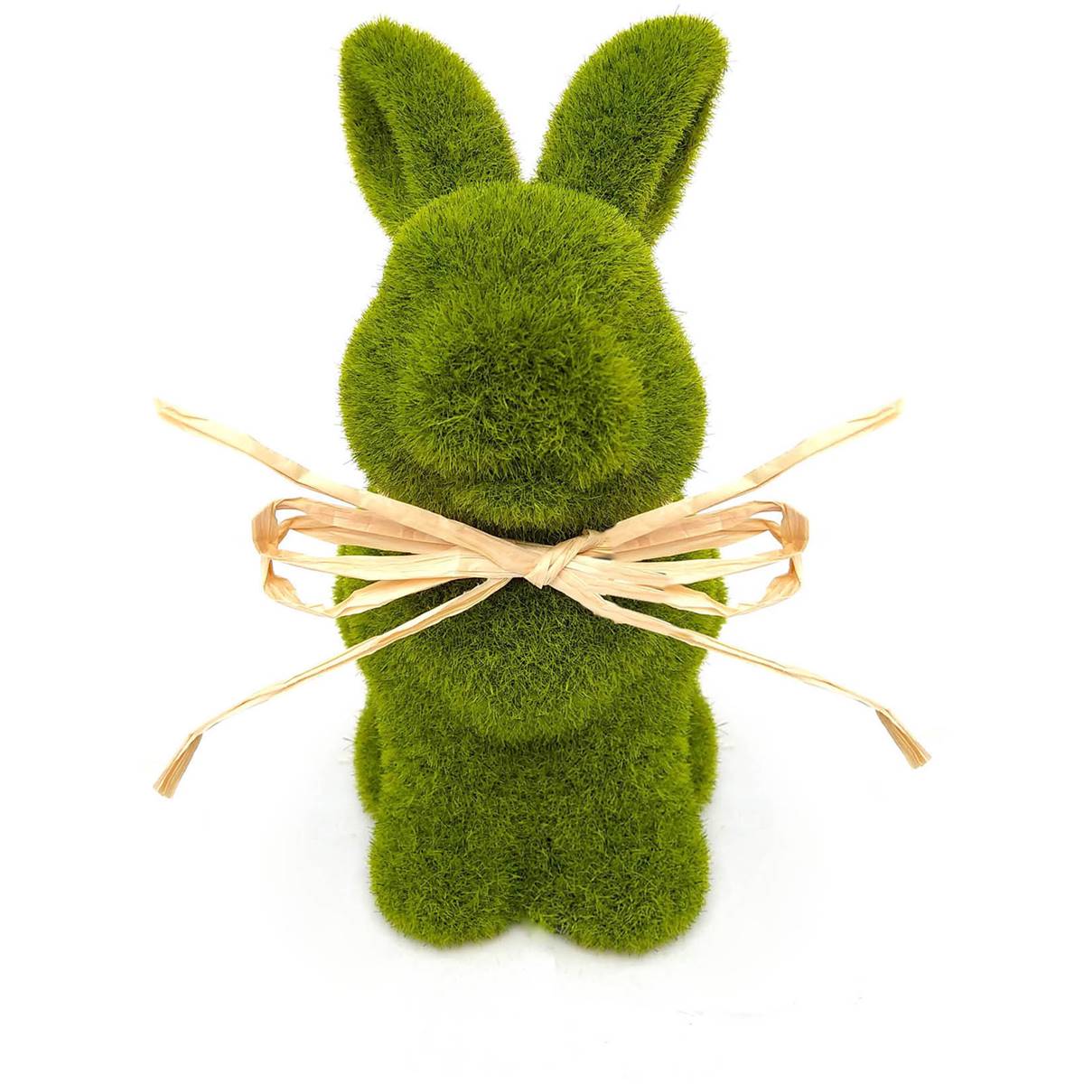 Easter Faux Moss Bunny Green Medium Each Woolworths