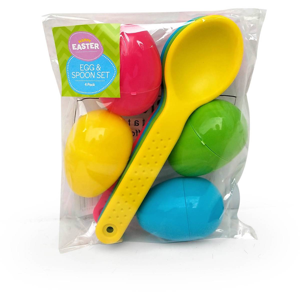 Easter Egg & Spoon Set 4 Pack Woolworths
