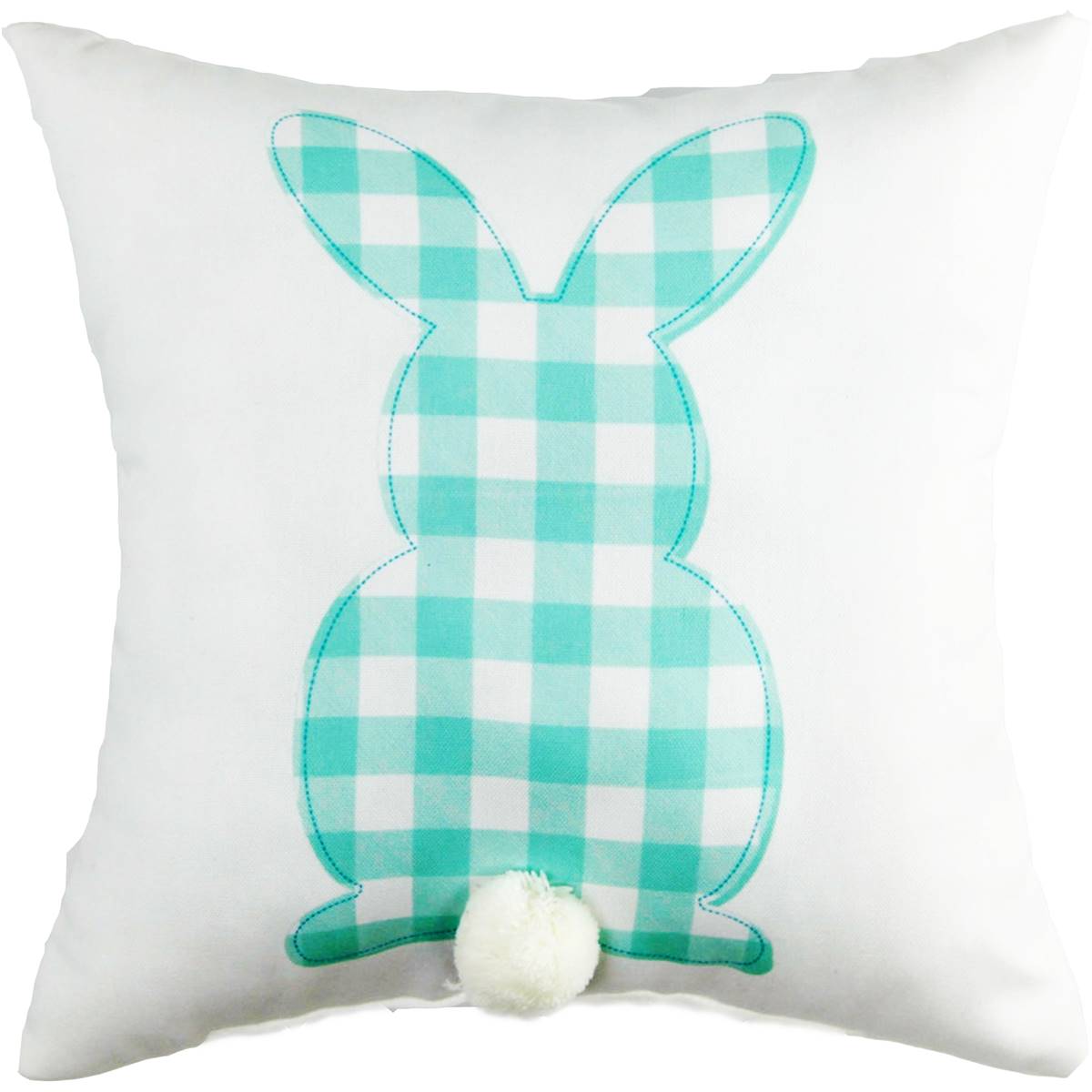 Easter Cushion With Bunny & Pom Pom Each | Woolworths