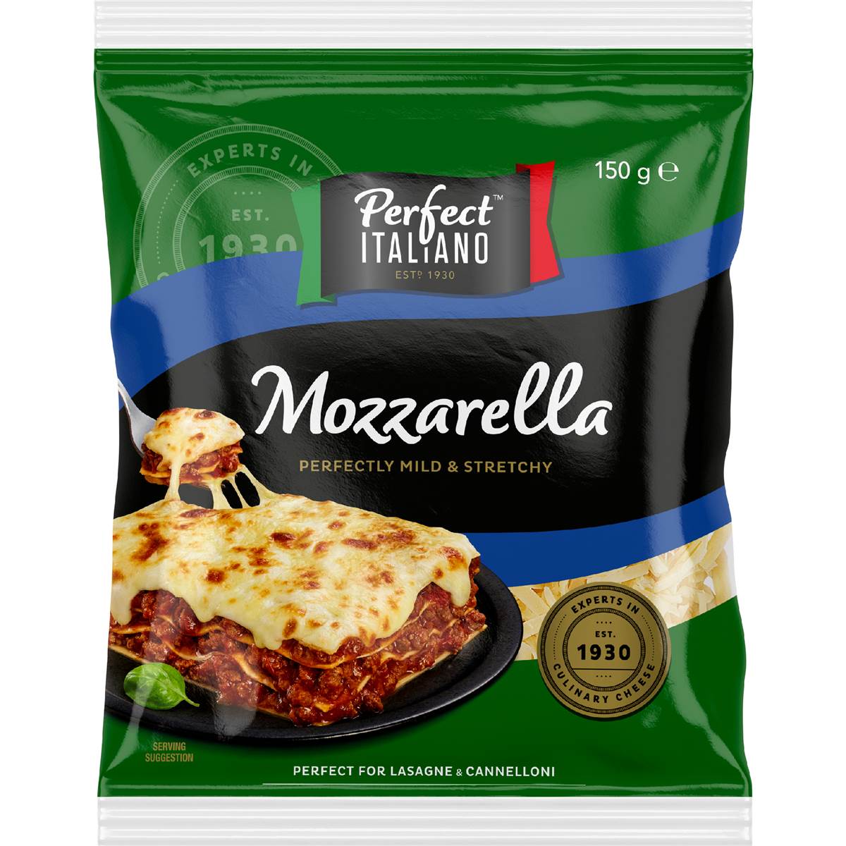 Perfect Italiano Grated Mozzarella 150g Woolworths