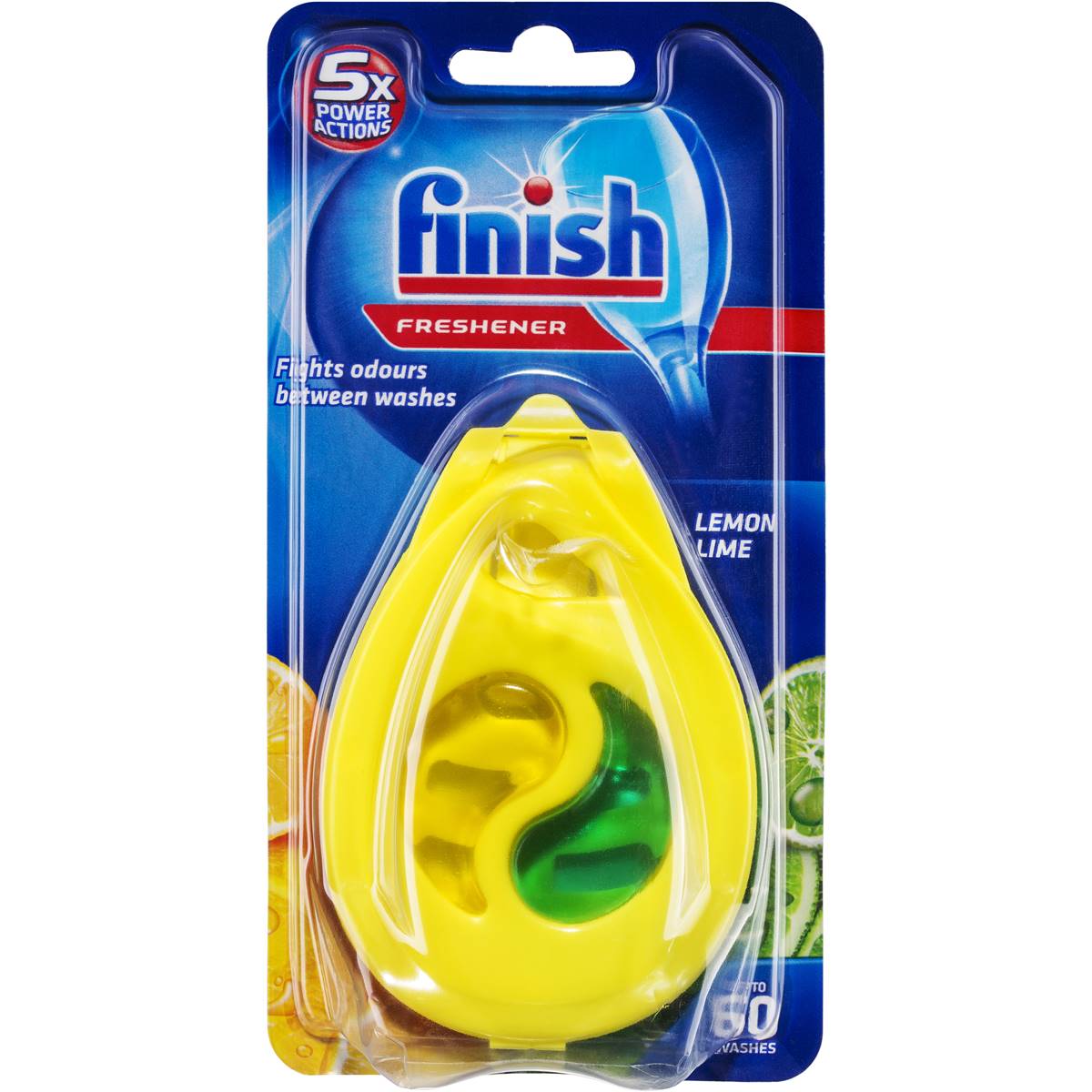Finish Dishwasher Deodoriser Lemon Lime 15g Woolworths