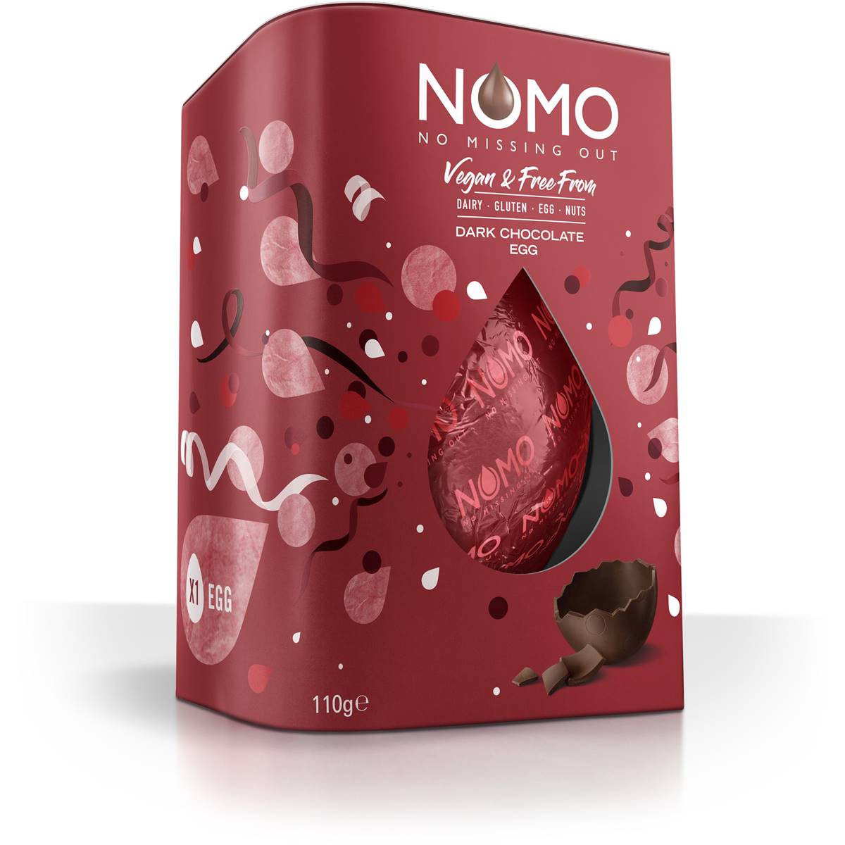 No missing out dark chocolate easter egg 110g woolworths