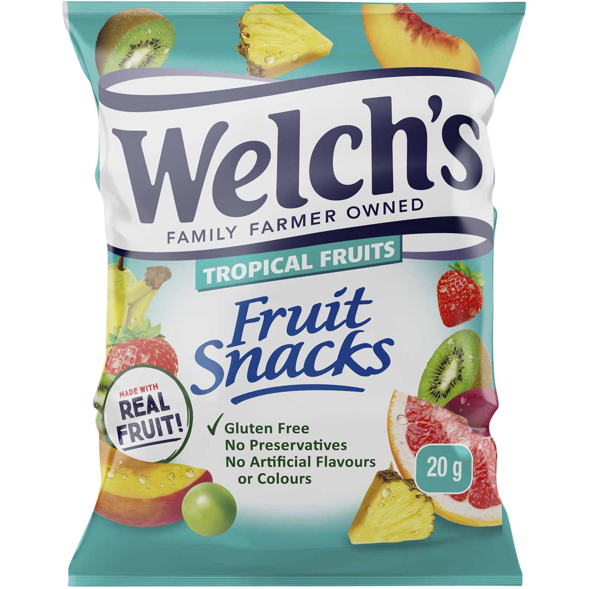 Welch's Tropical Fruits Fruit Snacks 160g Woolworths